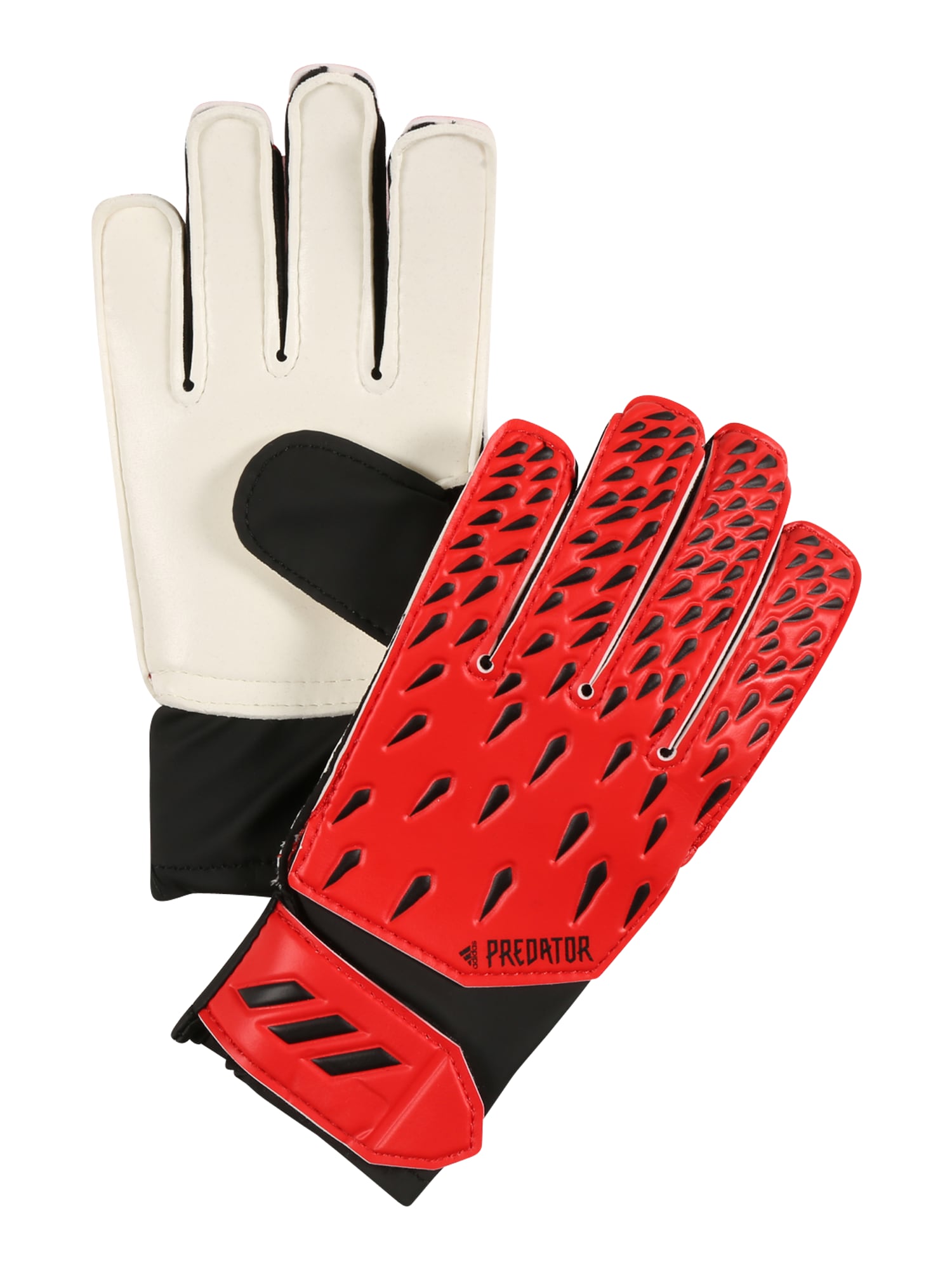 ADIDAS PERFORMANCE Sportinės pirštinės raudona / balta / juoda
