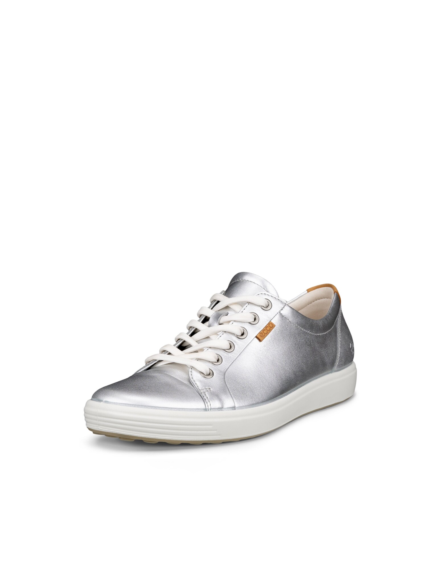 ECCO Sneaker low SOFT 7  maro coniac / argintiu