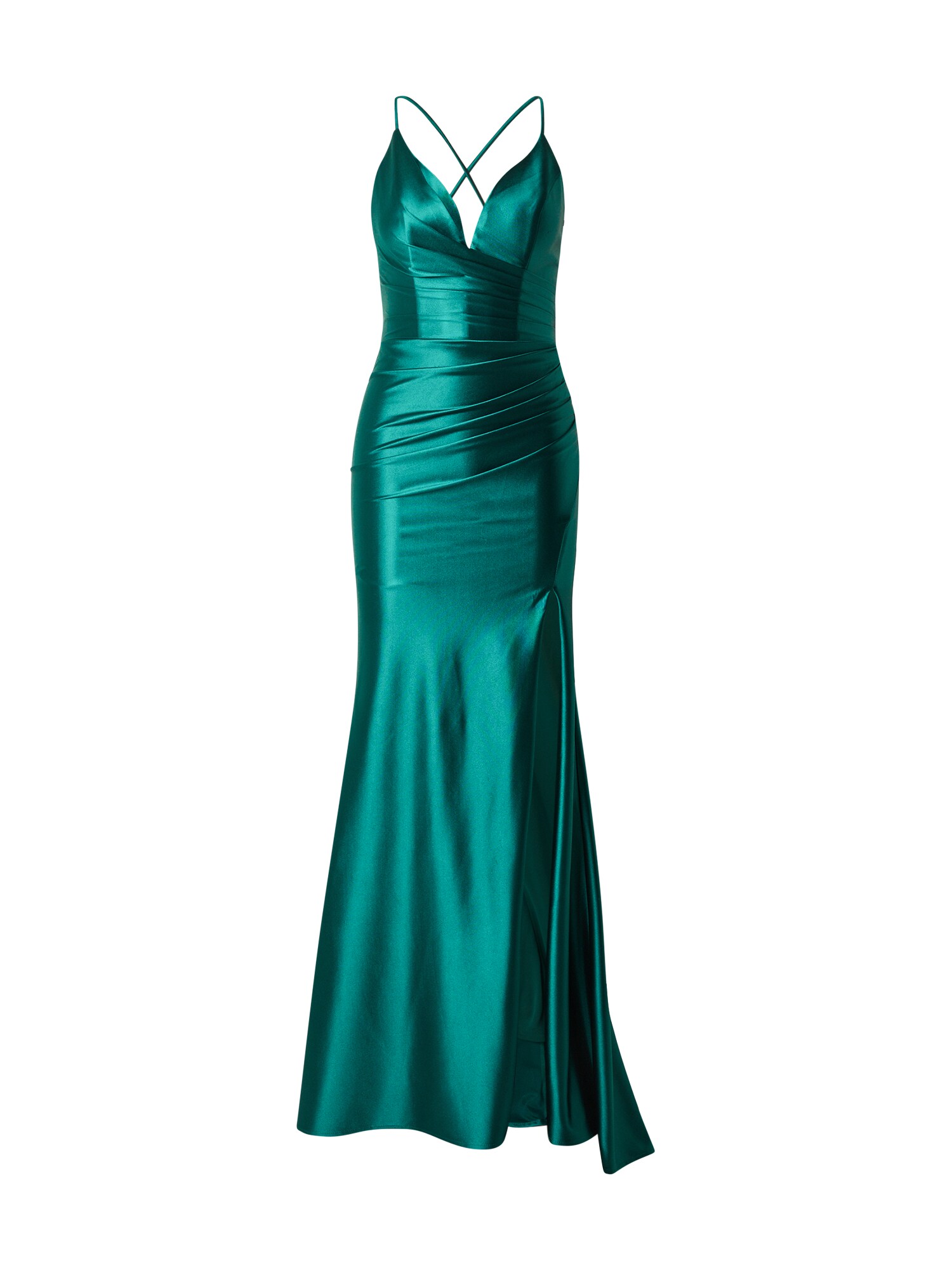 mascara Rochie de seară  verde petrol