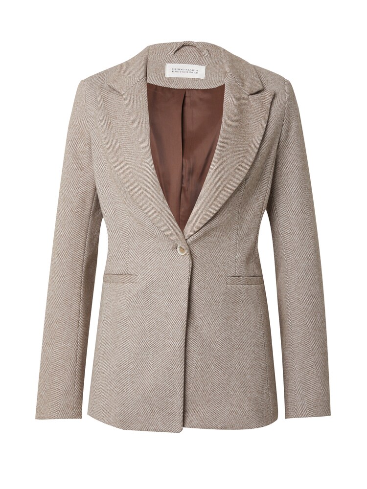 Guido Maria Kretschmer Women Blazer 'Amanda' Damen Größe 40 beige / ecru