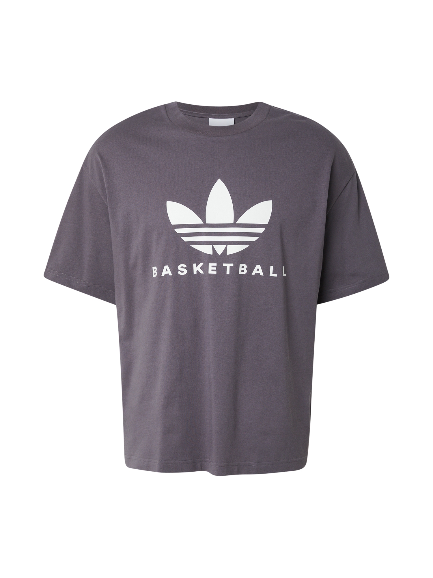 ADIDAS ORIGINALS Póló  sötétszürke / fehér akciós termékkép 1