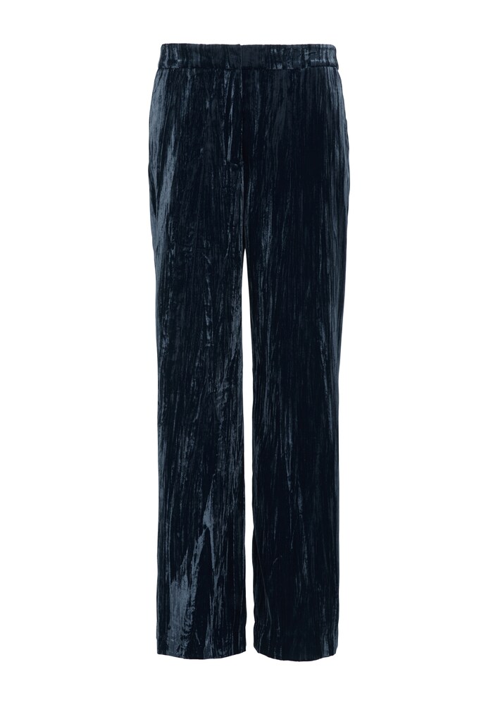 s.Oliver BLACK LABEL Hose Damen Größe 42 marine