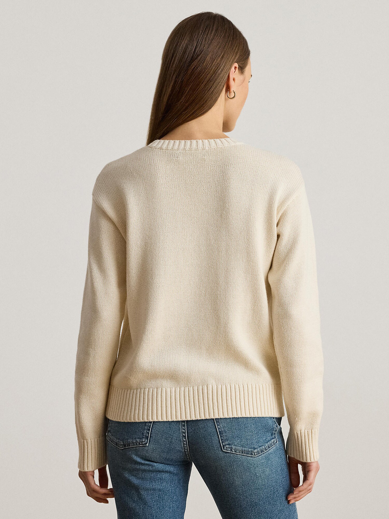 Lauren Ralph Lauren Jersey 'RIEDNEE' crema – imagen 3