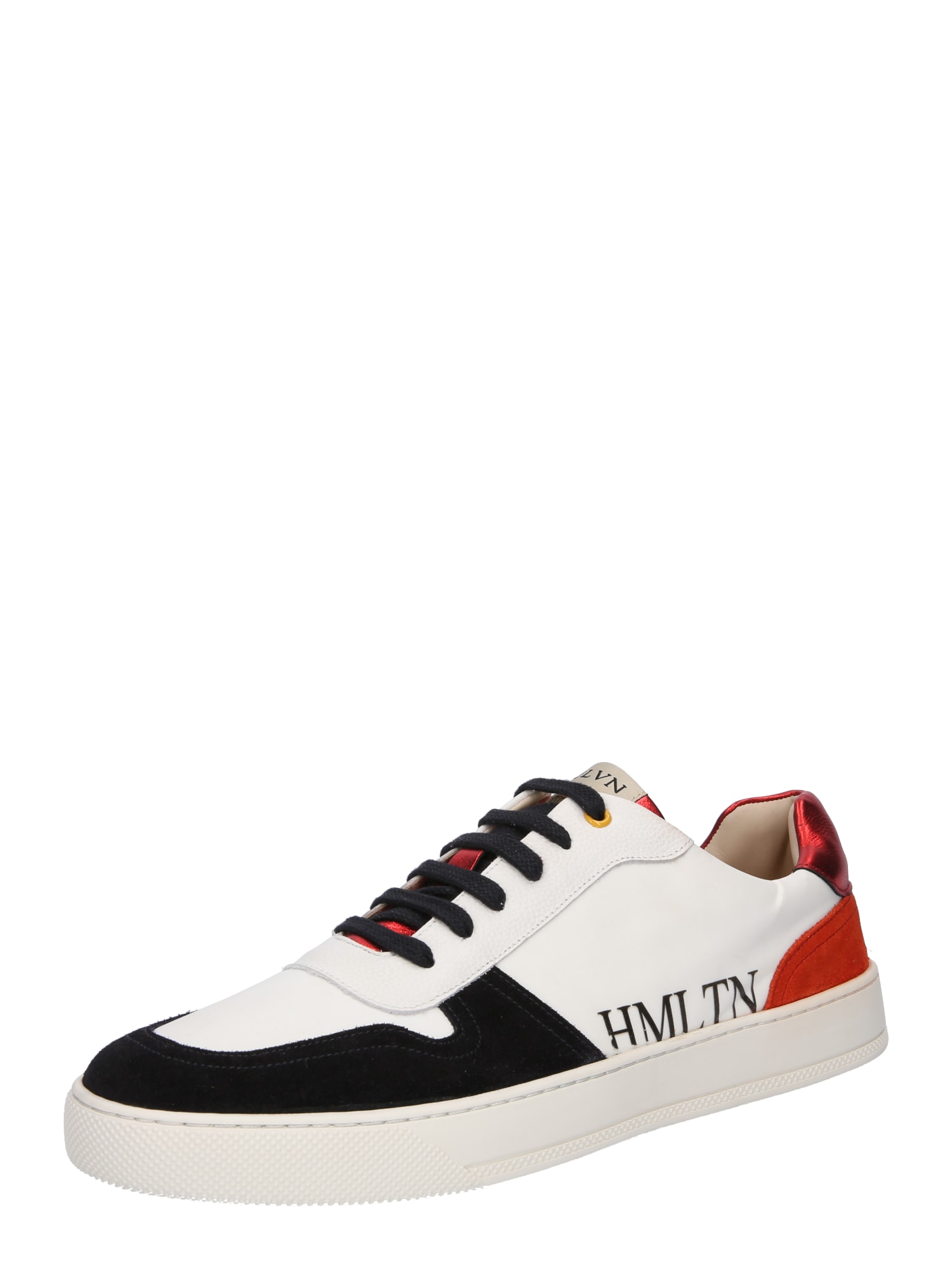 MELVIN & HAMILTON Sneaker low  roșu / negru / alb