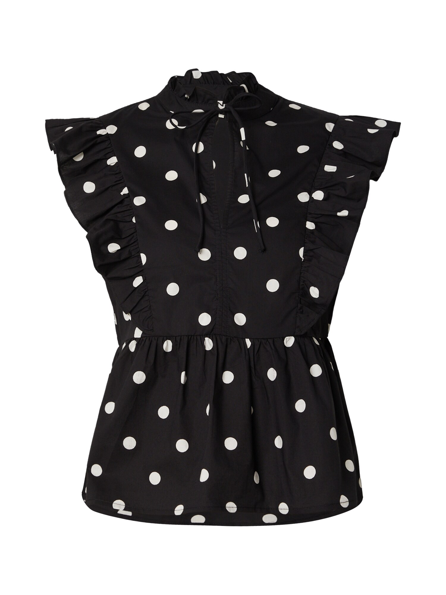Only Blouse 'ONLKai' Zwart / Wit