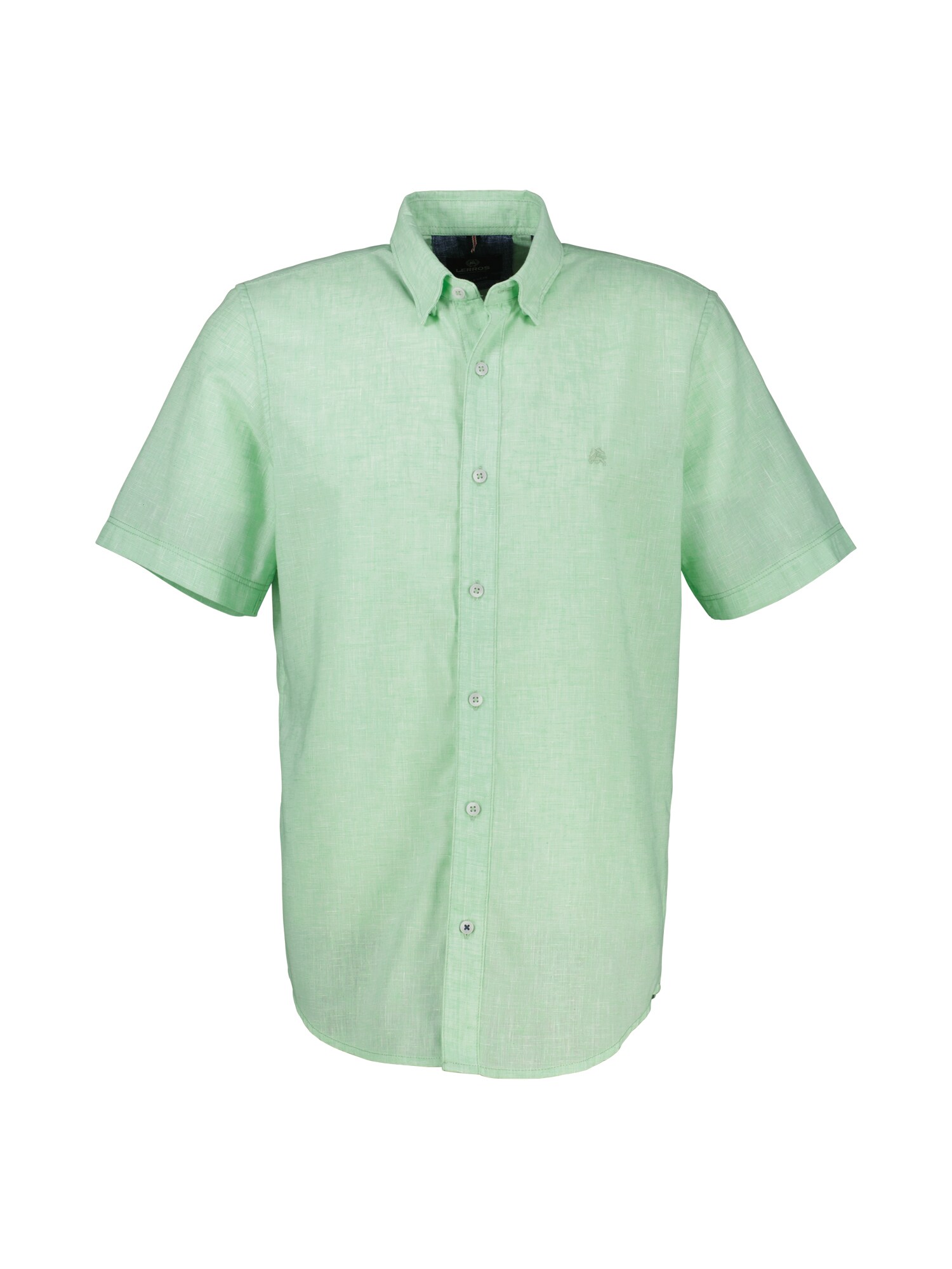 Thumbnail - Kurzarmhemd mit verdecktem Button-down-Kragen
