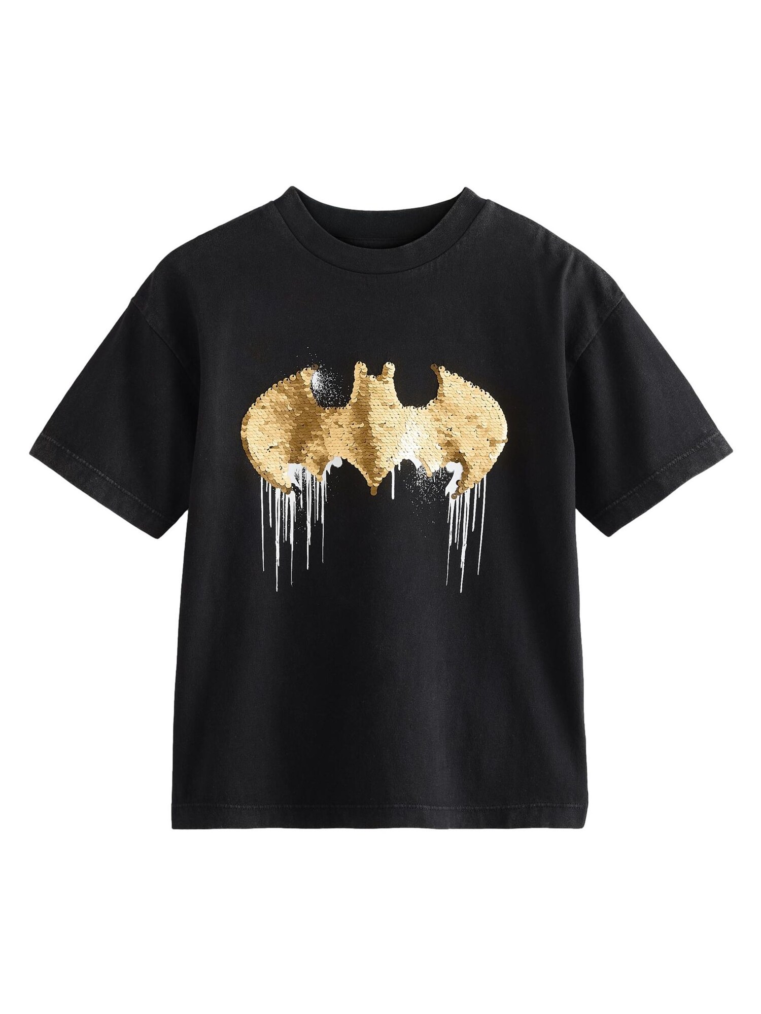 Next Tricou Batman lizensiertes  auriu / negru / alb