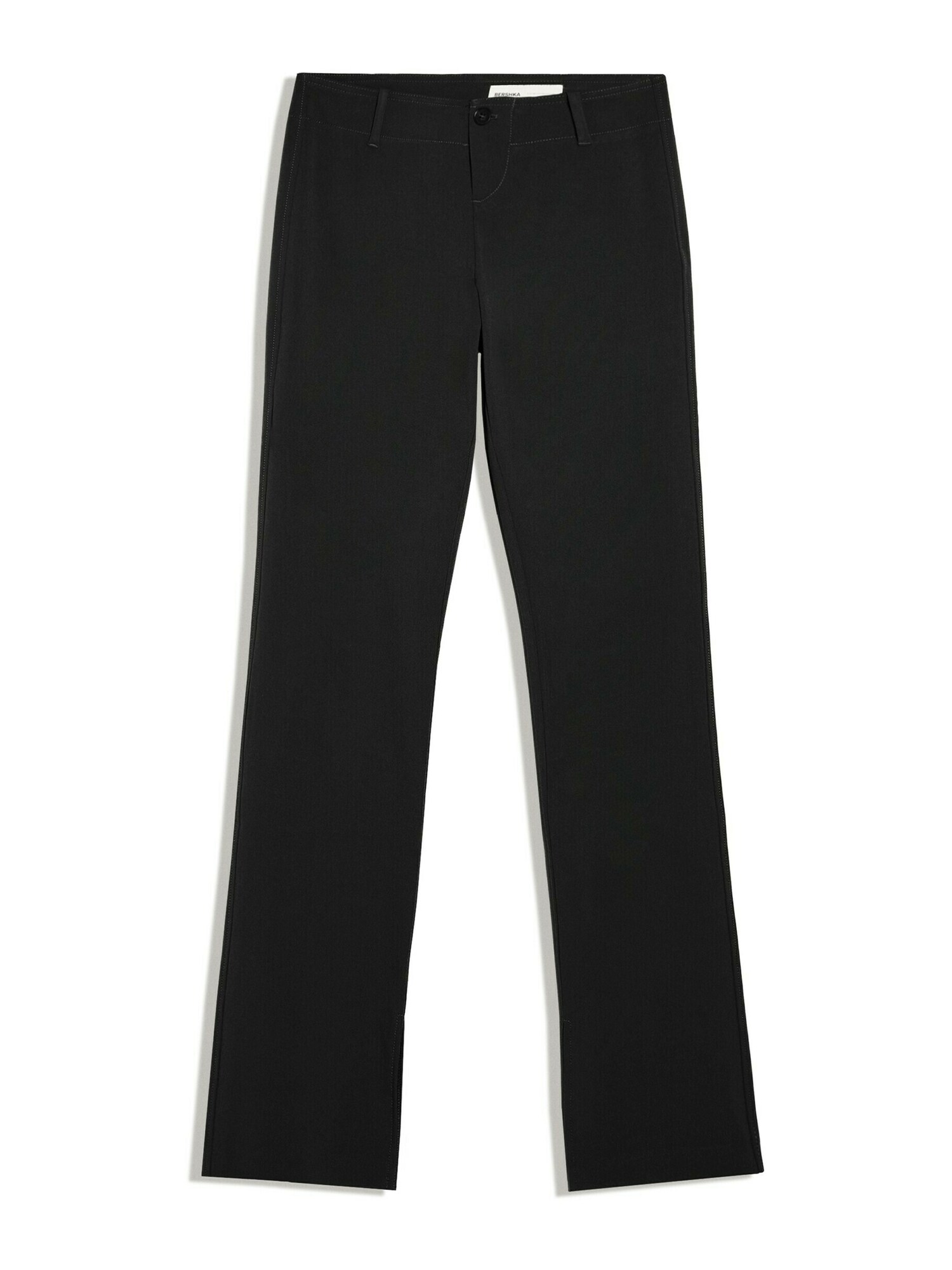 Bershka Pantaloni PANTALON POLIVIS negru