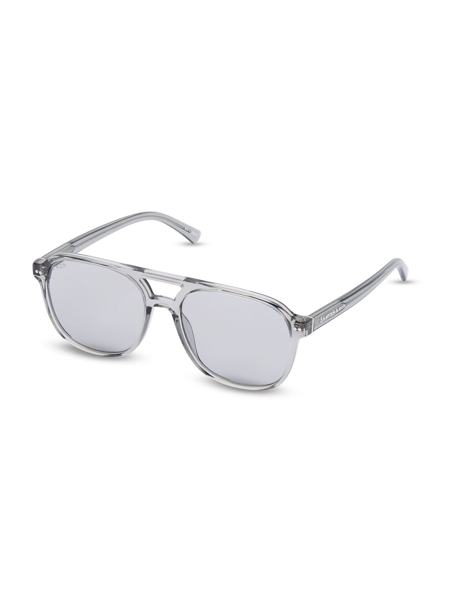 Kapten & Son Ochelari de soare Zurich  gri / argintiu