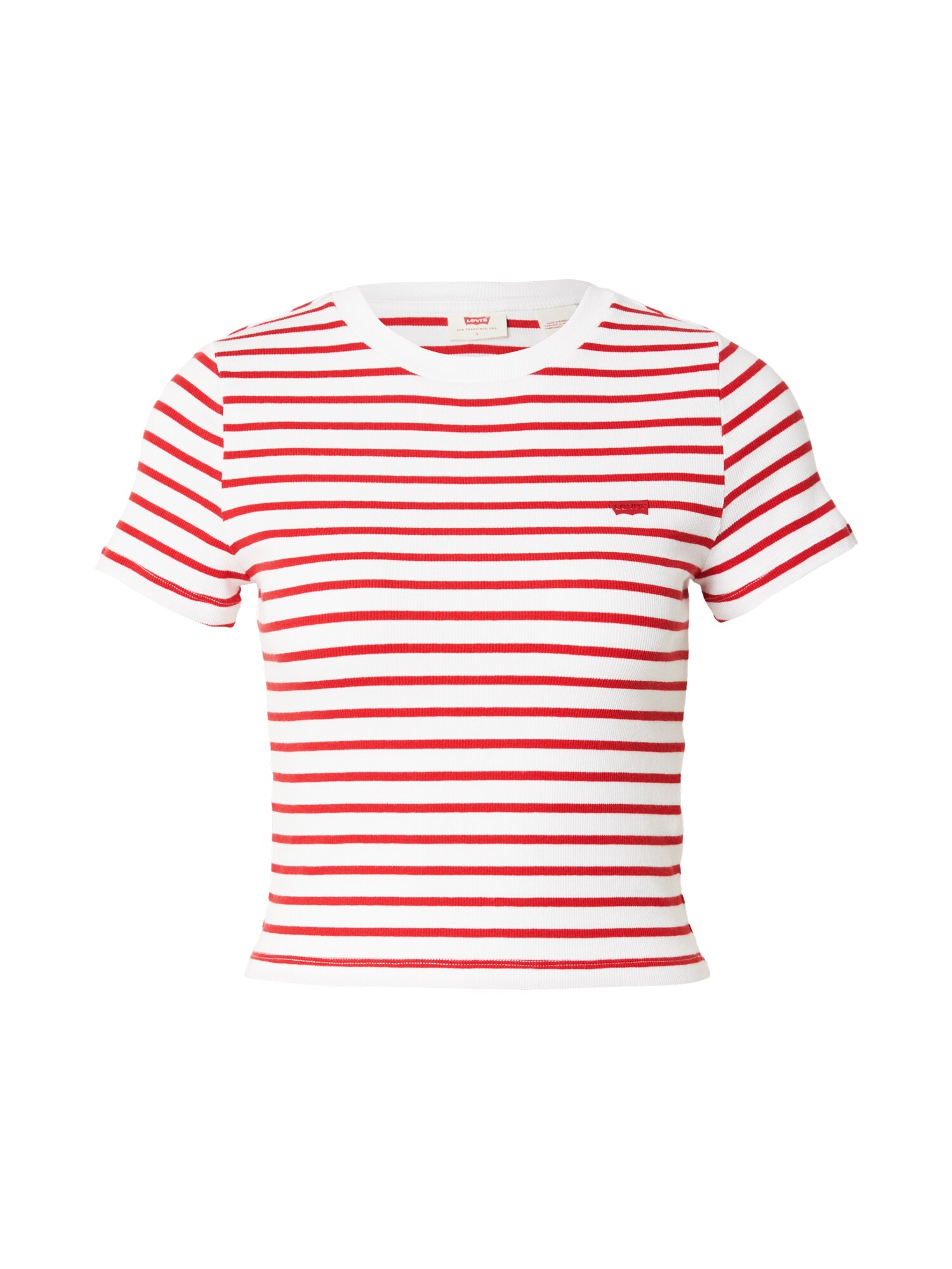 LEVIS ® Tricou Essential Sporty Tee  roșu / alb
