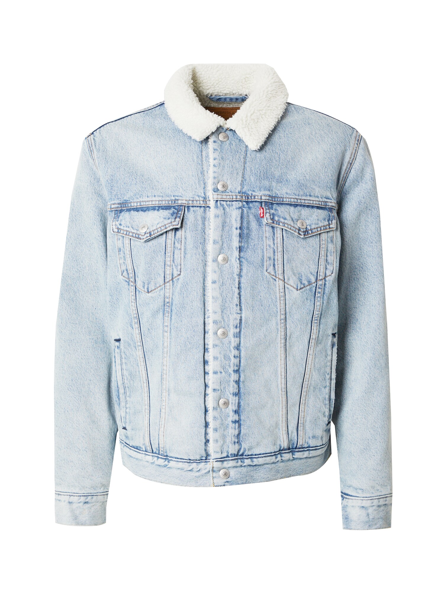 LEVI'S ® Geacă de primăvară-toamnă 'Type III Sherpa Trucker'  albastru denim