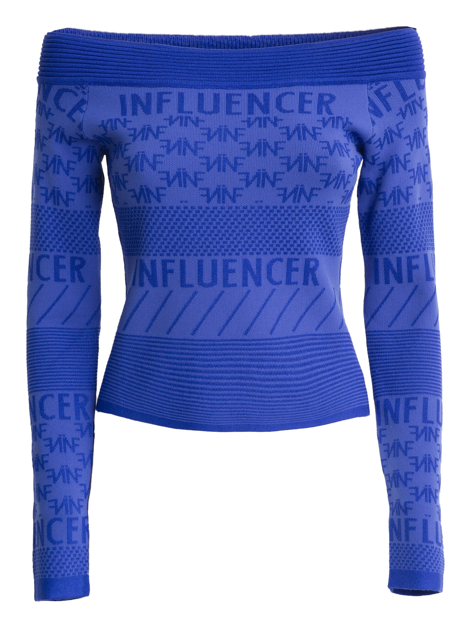 Influencer Pulóver  encián / királykék akciós termékkép 1