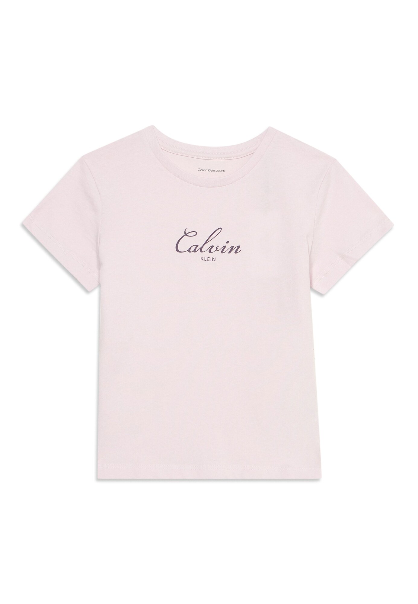 Calvin Klein Jeans Tricou mov liliachiu / negru