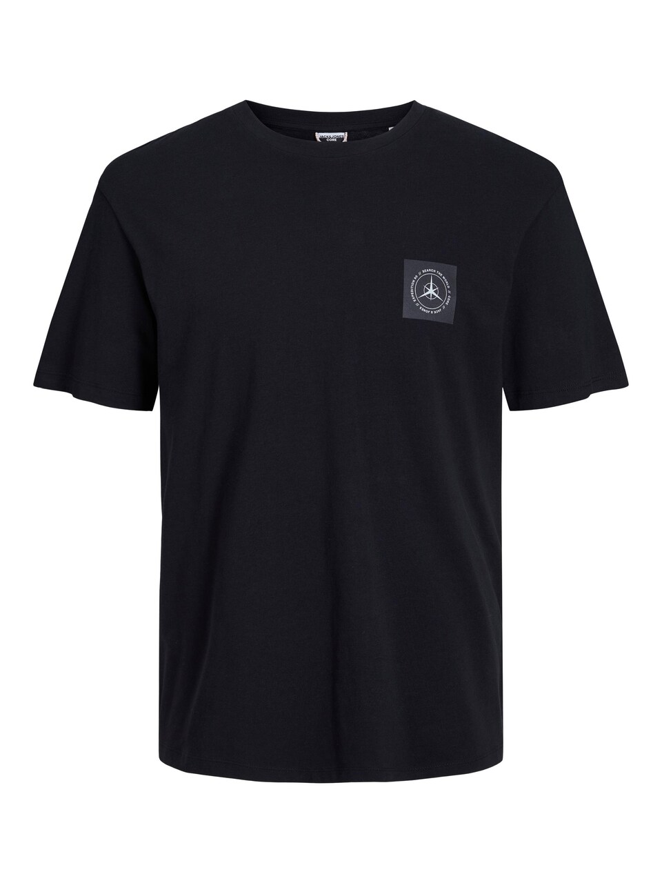 T-shirt 'JCOFilo' grå / orange / svart
