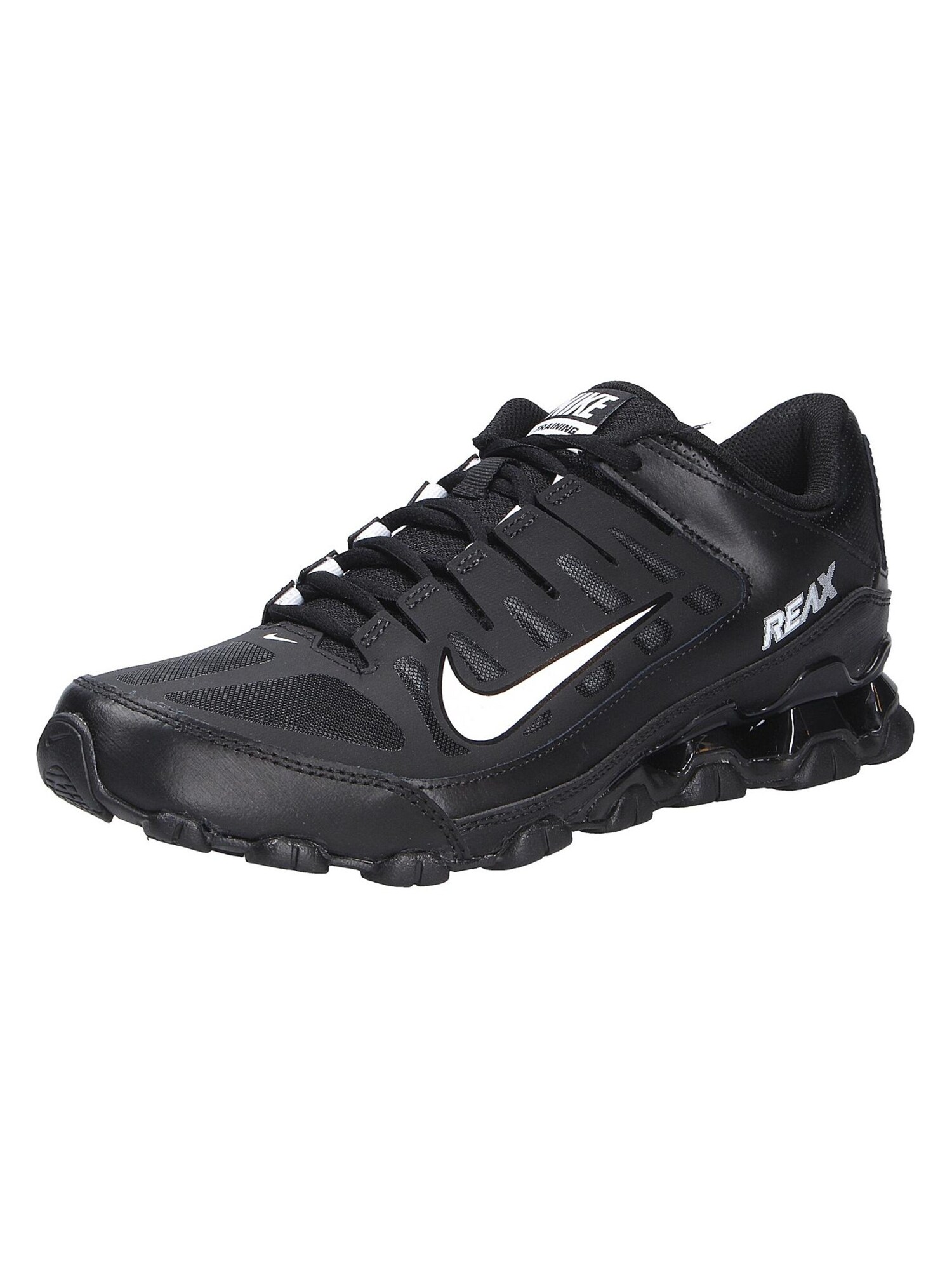 NIKE Sportske cipele 'Reax 8'  crna / bijela