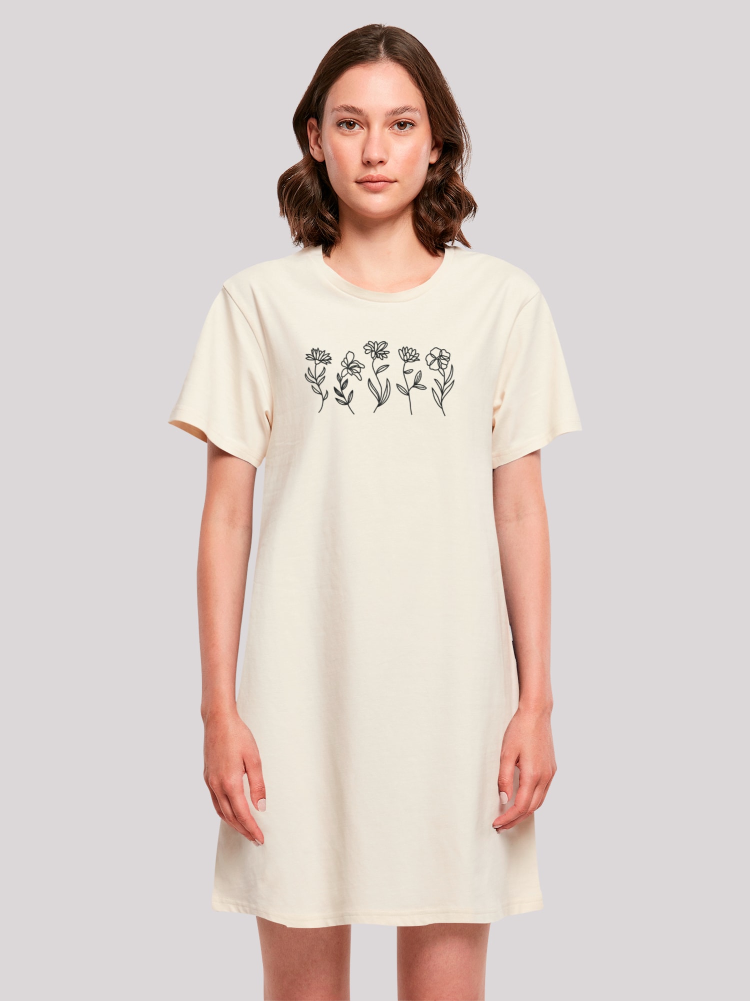 Thumbnail - F4NT4STIC Kleid Wildflower Minimalistic