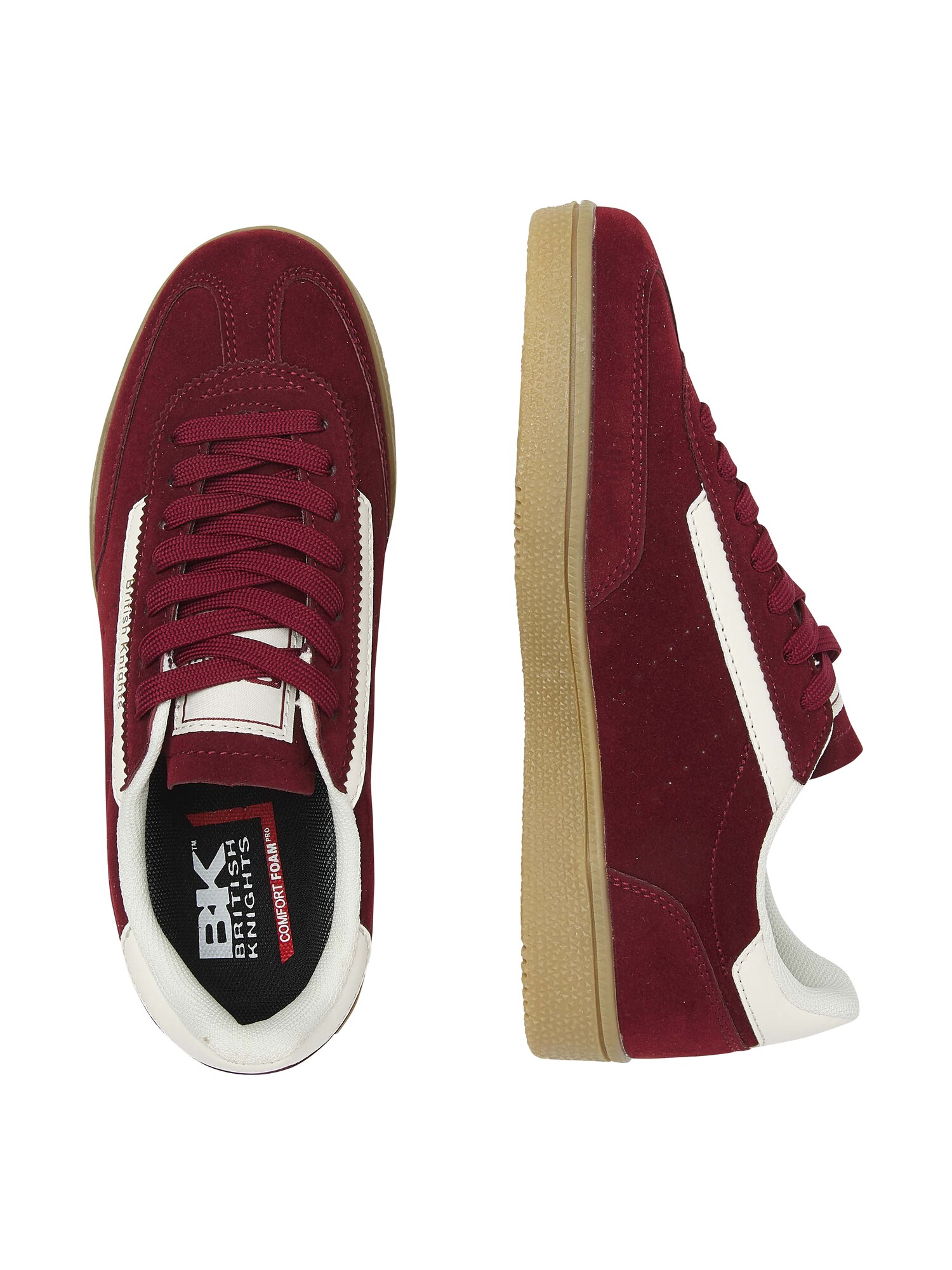 BRITISH KNIGHTS Zapatillas deportivas bajas ' REVIVAL ' rojo oscuro – imagen 3
