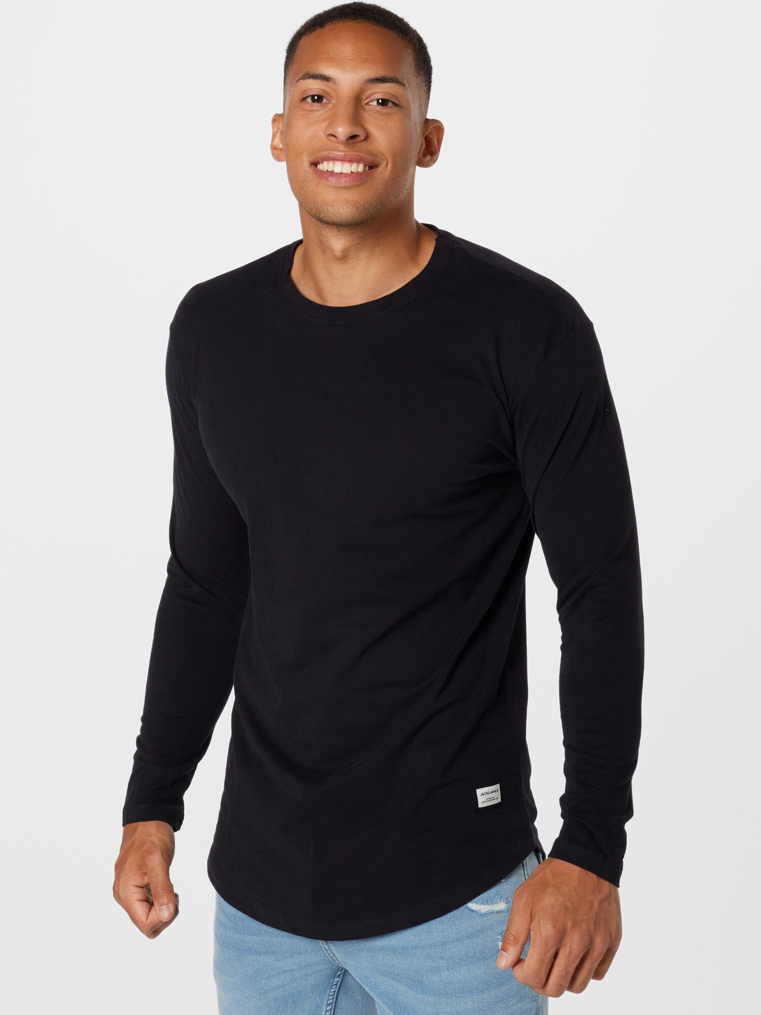 JACK & JONES Póló 'Enoa'  fekete termék 2. képe