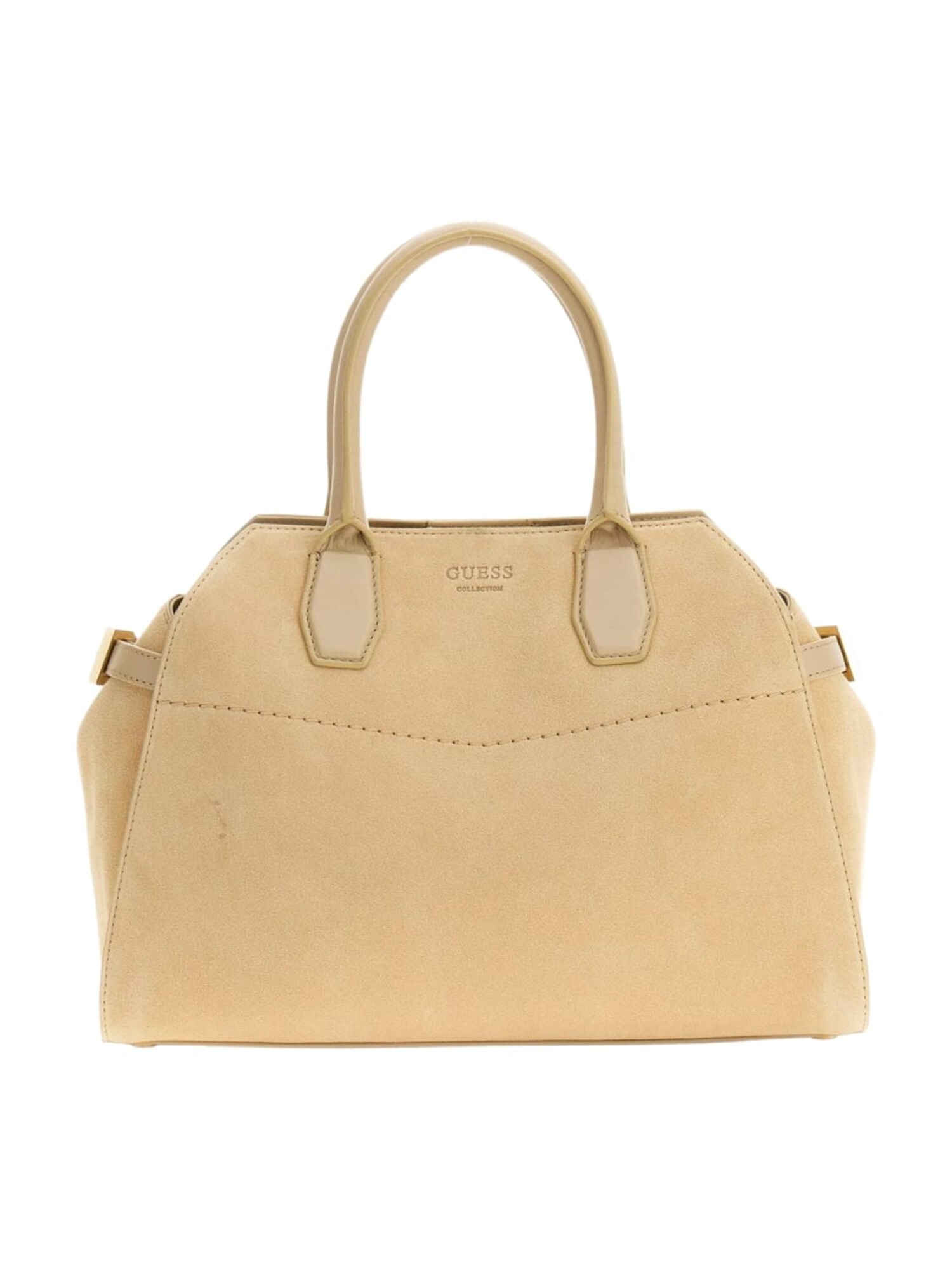 GUESS Bolso de mano 'Guess Sac Bandoulière Yulia Small Satchel Sand'  beige