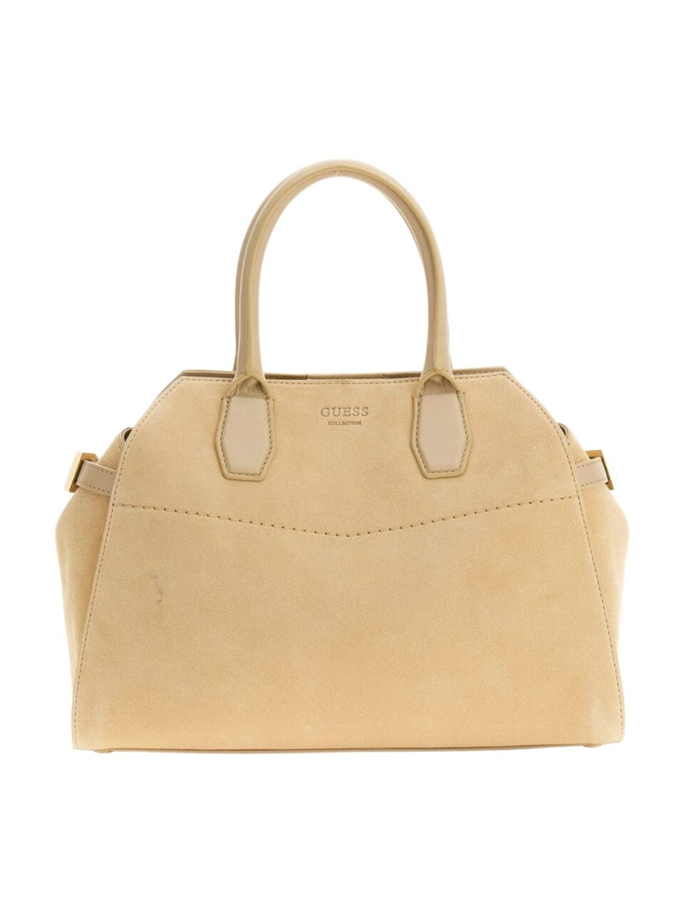 Handväska 'Guess Sac Bandoulière Yulia Small Satchel Sand'