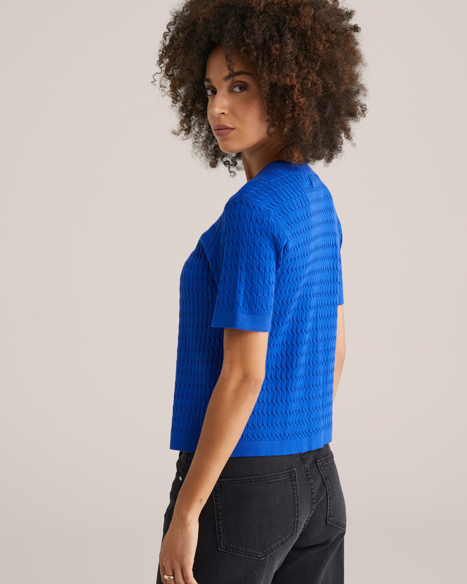 Thumbnail - WE Fashion Set: Strickjacke und Stricktop