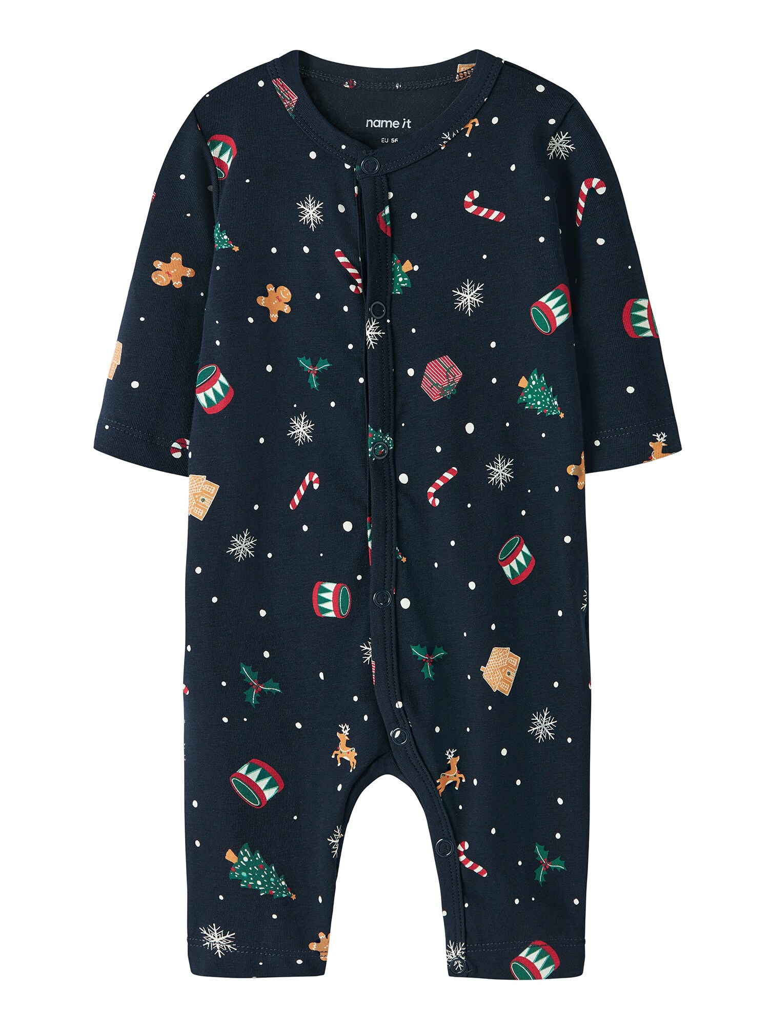 NAME IT Pijamale NBNVISMAS  bleumarin / maro pueblo / verde / alb