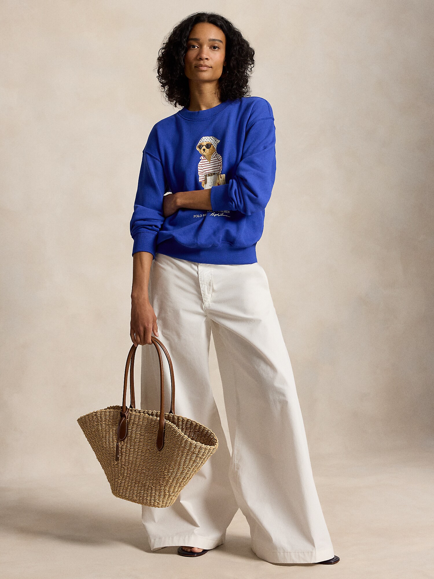 Polo Ralph Lauren Sudadera 'ISLAND'  azul / pueblo / negro / blanco – imagen 4