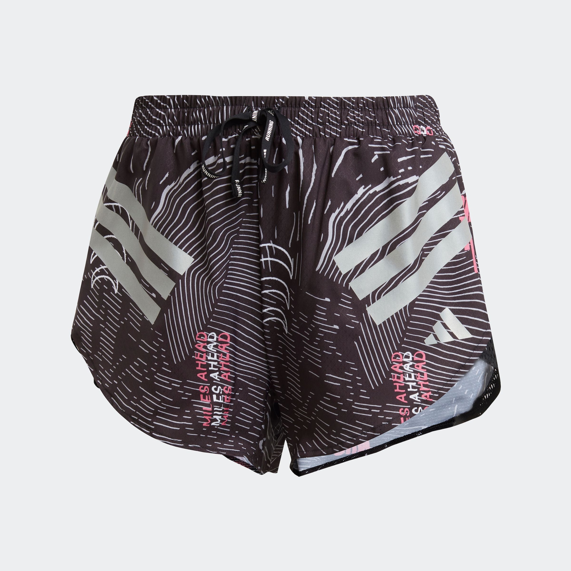 ADIDAS PERFORMANCE Sportnadrágok  világosszürke / vörösáfonya / fekete akciós termékkép 1