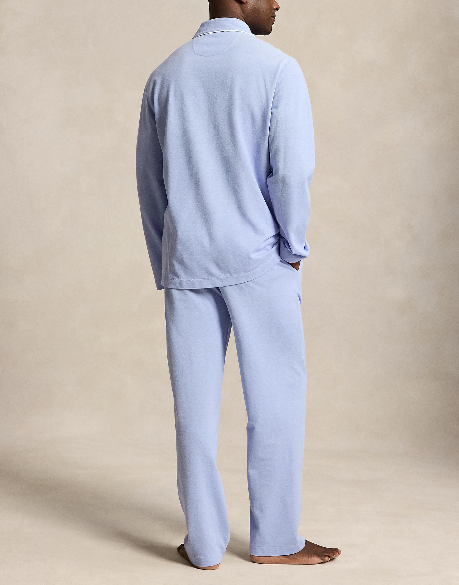 Polo Ralph Lauren Pijama largo azul claro – imagen 3