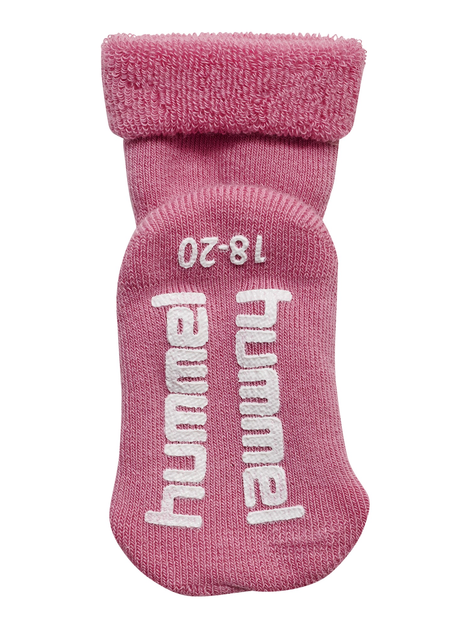 Hummel Sportzoknik 'MINI'  sötét-rózsaszín / fehér termék 2. képe