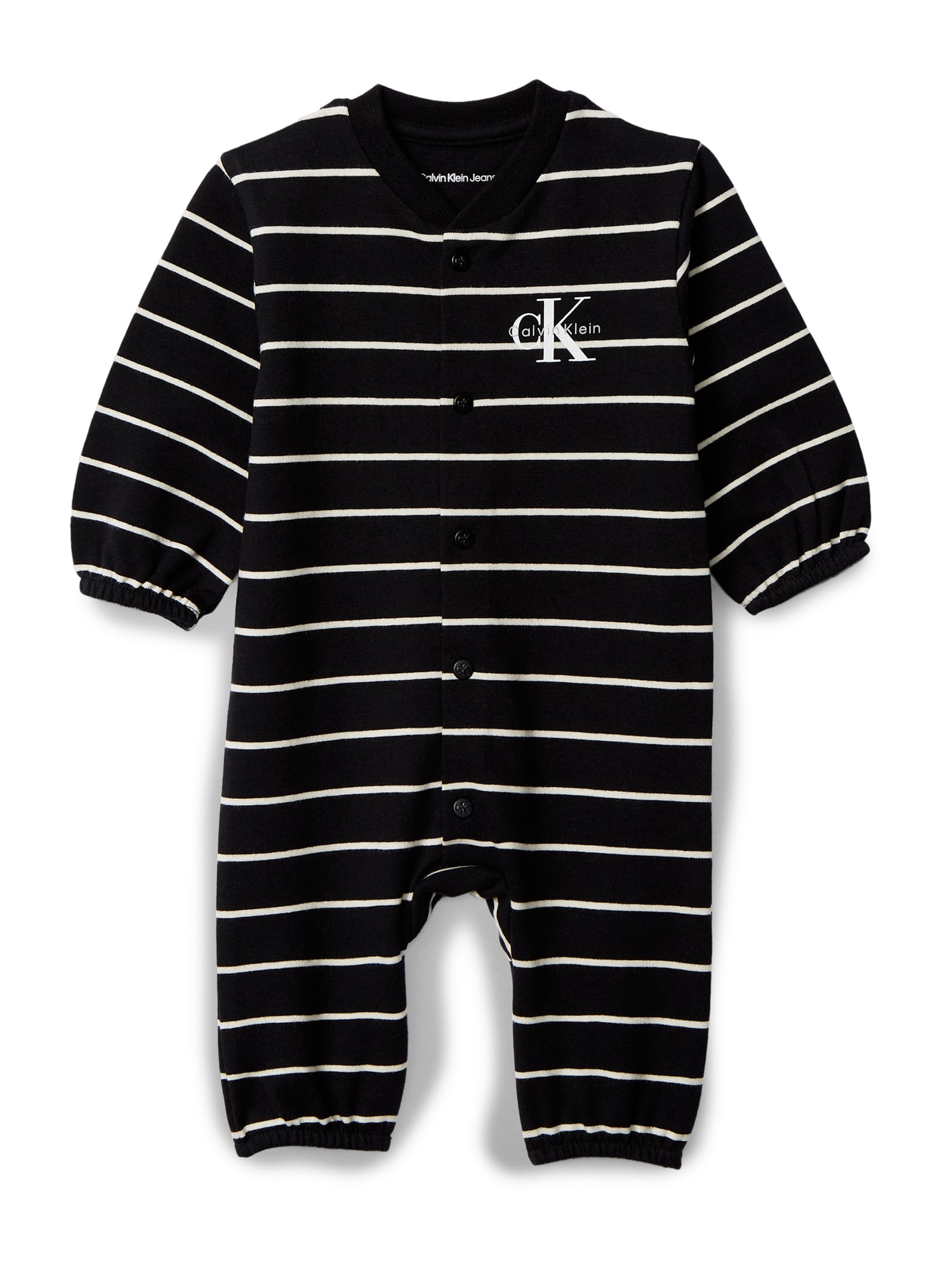 Calvin Klein Jeans Kezeslábasok  fekete / fehér akciós termékkép 1