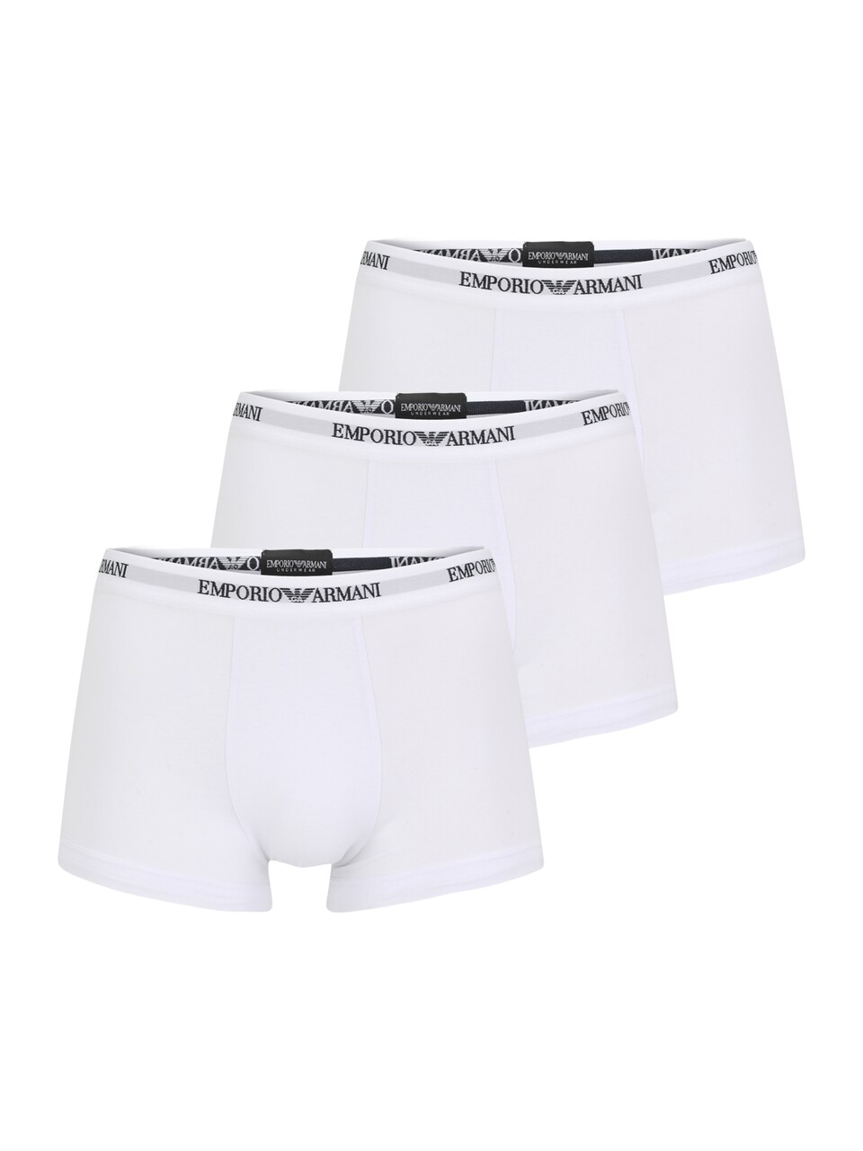 Boxershorts ljusgrå / svart