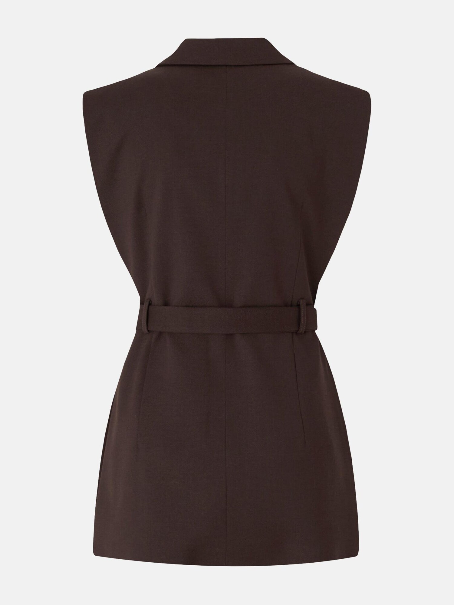 PINKO Chaleco 'PINKO NURAQUS GILET DIAGONALE GILET' marrón – imagen 3
