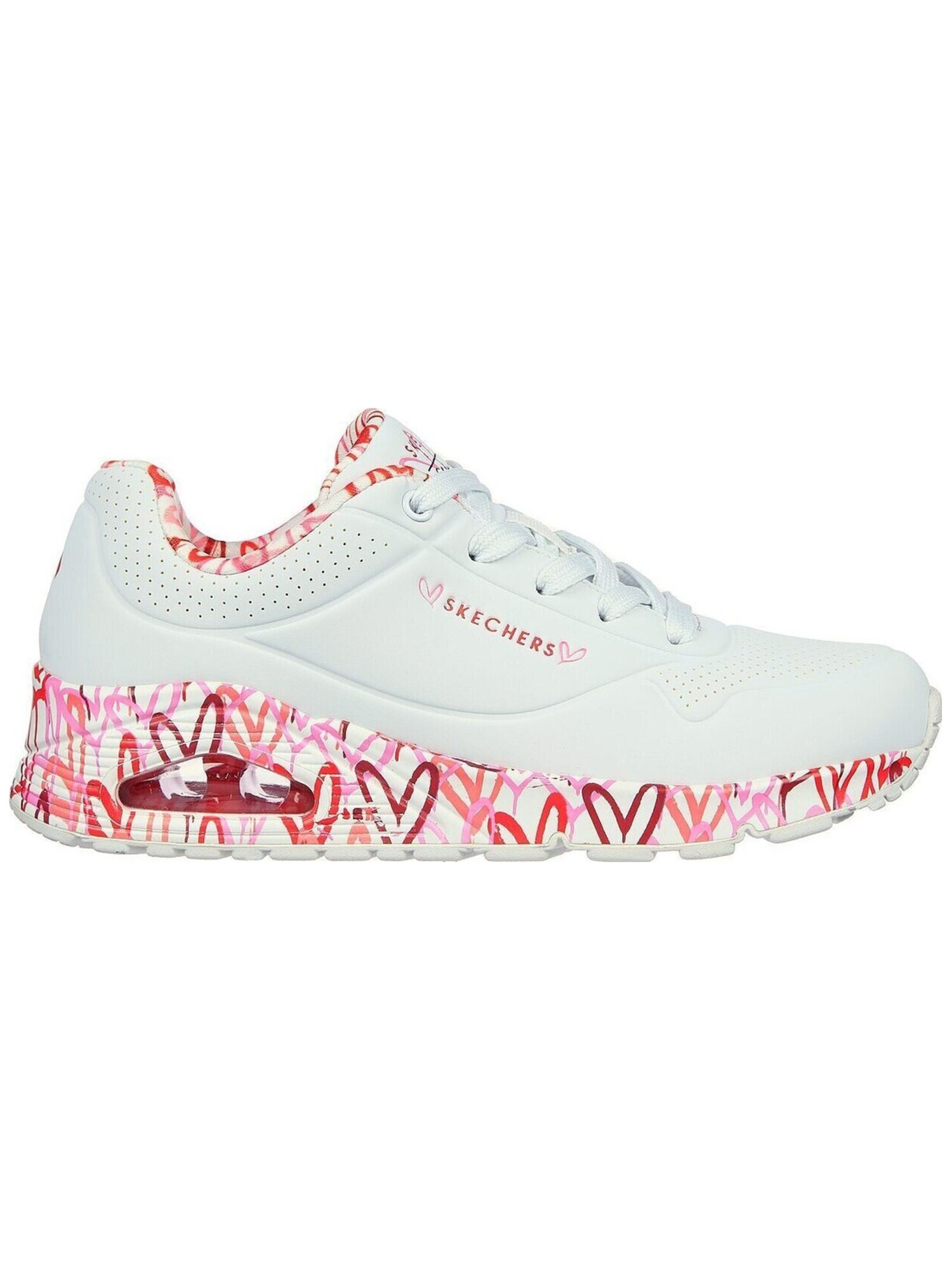 SKECHERS Zapatillas deportivas bajas 'Uno-Loving Love' rosa / rojo / blanco – imagen 1