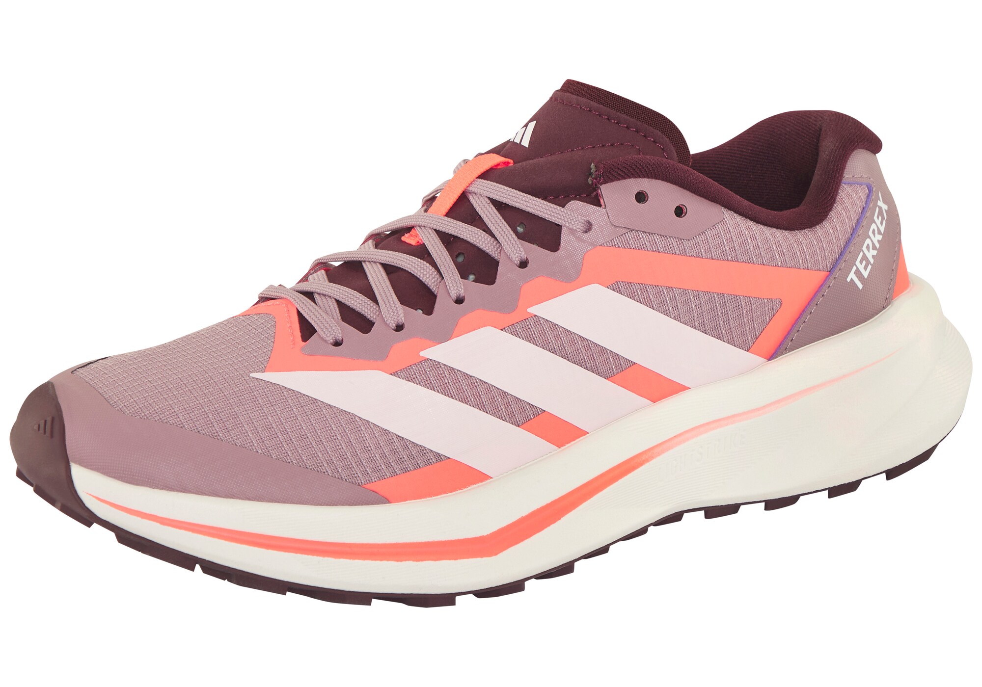 ADIDAS TERREX Pantofi AGRAVIC mov liliachiu / corai / alb
