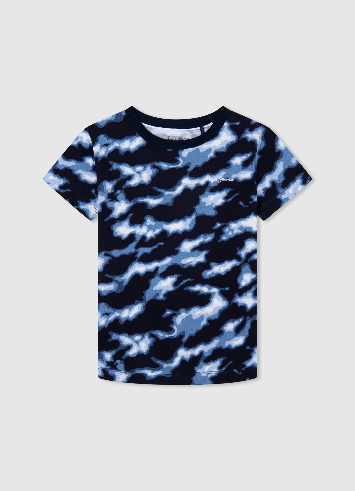 Pepe Jeans Majica 'Terry'  golobje modra / svetlo modra / temno modra / bela