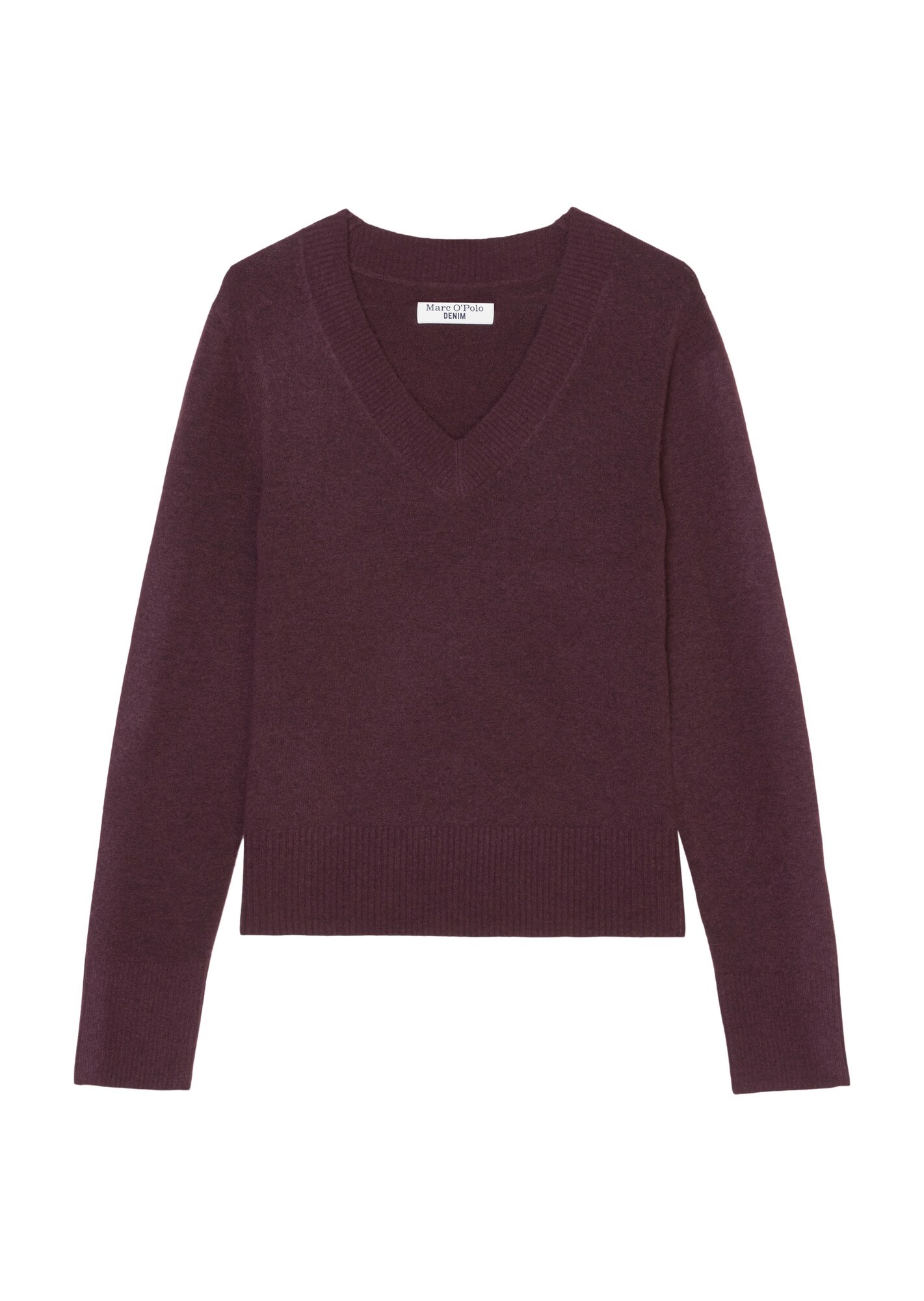 Marc O'Polo DENIM Sveter  burgundská