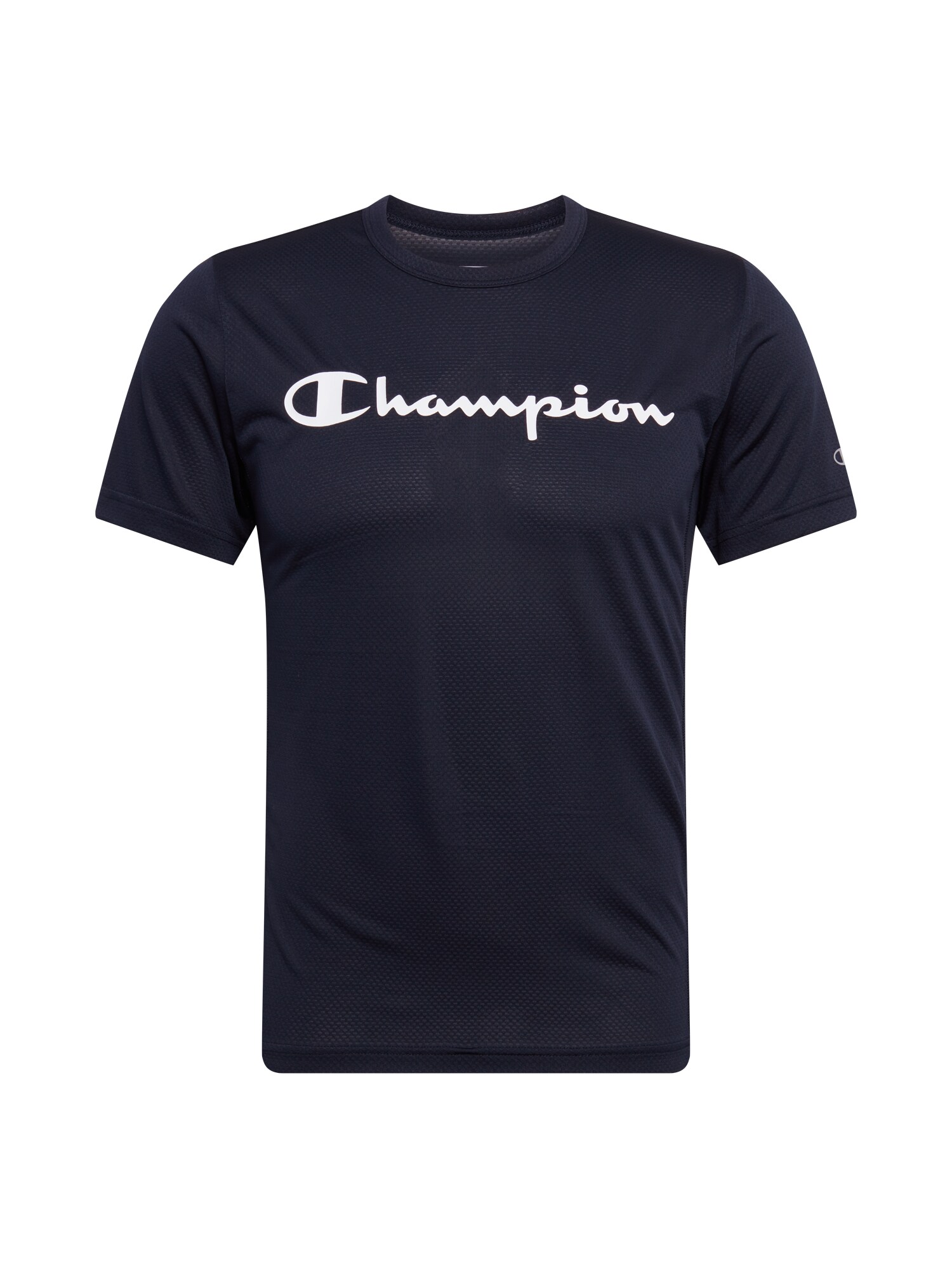 Champion Authentic Athletic Apparel Sportiniai marškinėliai  tamsiai mėlyna / balta