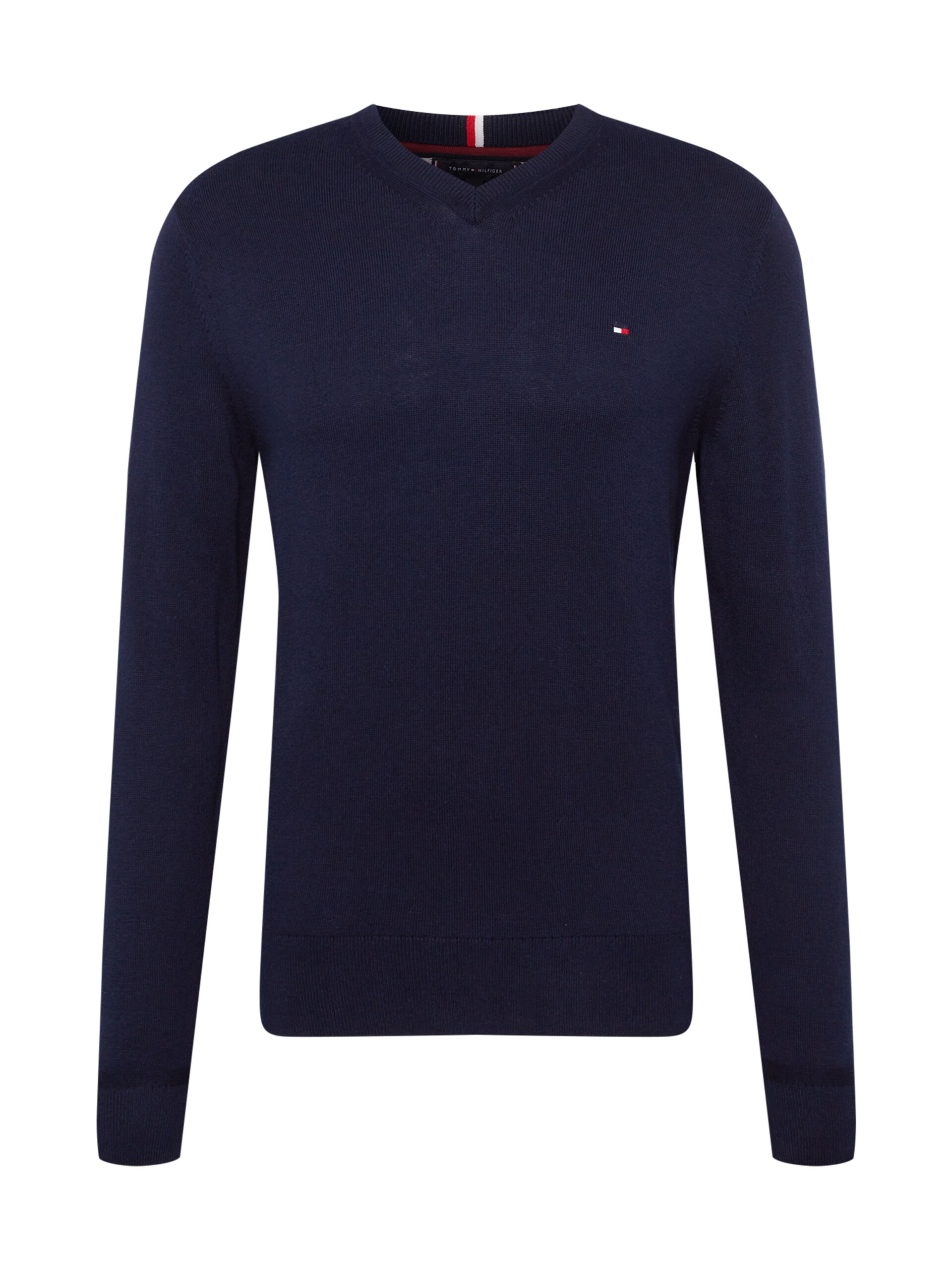 TOMMY HILFIGER Tröja marinblå / röd herr