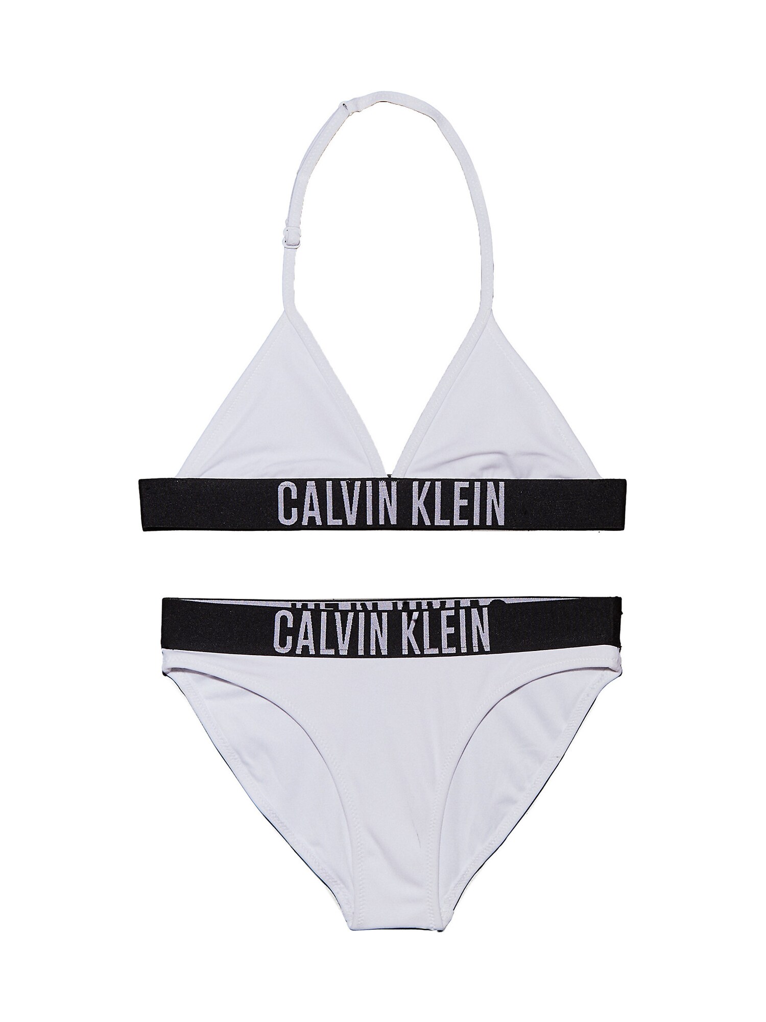 Calvin Klein Swimwear Bikiny 'Intense Power' čierna / biela