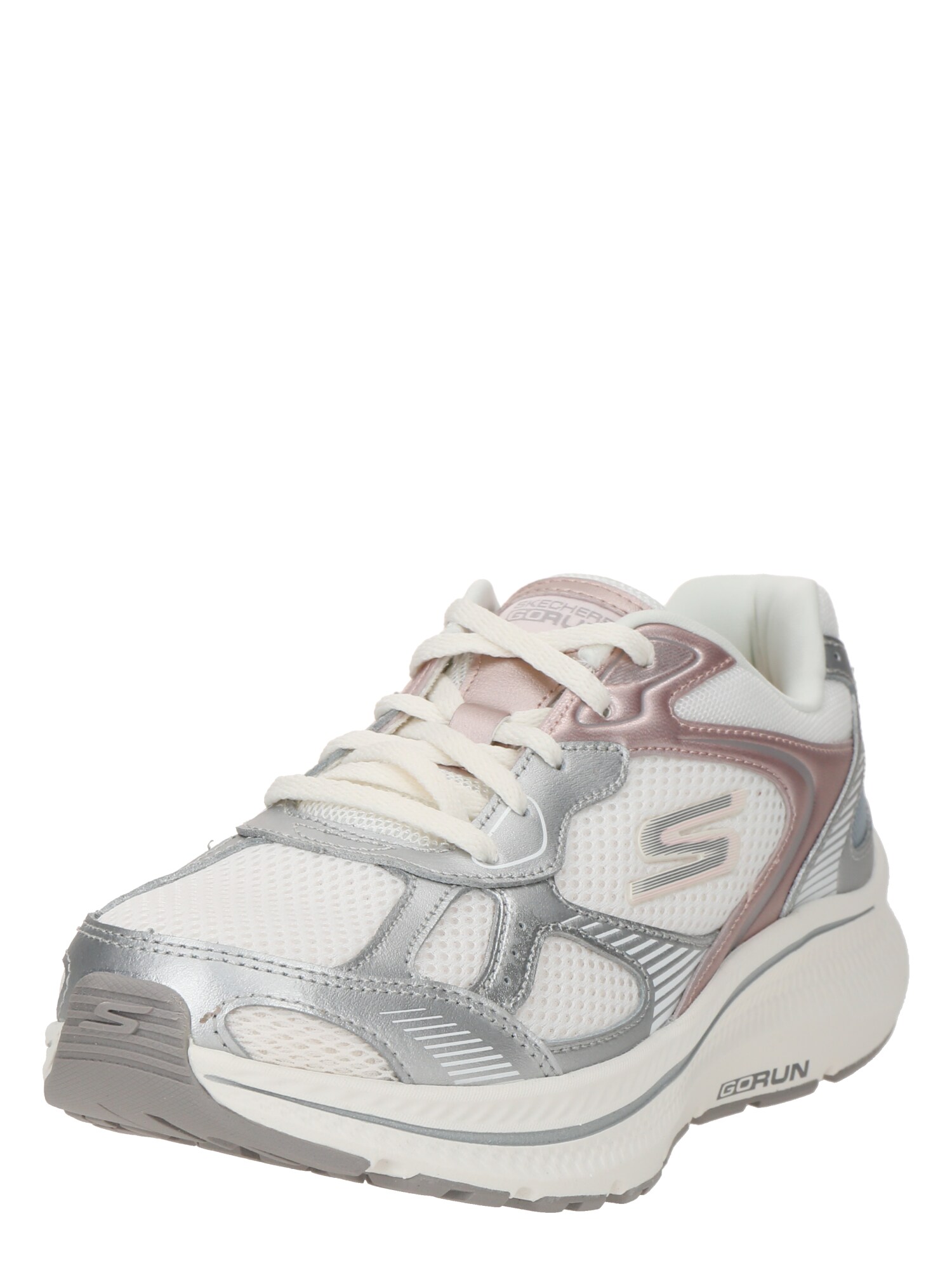 SKECHERS Sneaker de alergat GO RUN CONSISTENT 2.0  gri / argintiu / alb murdar