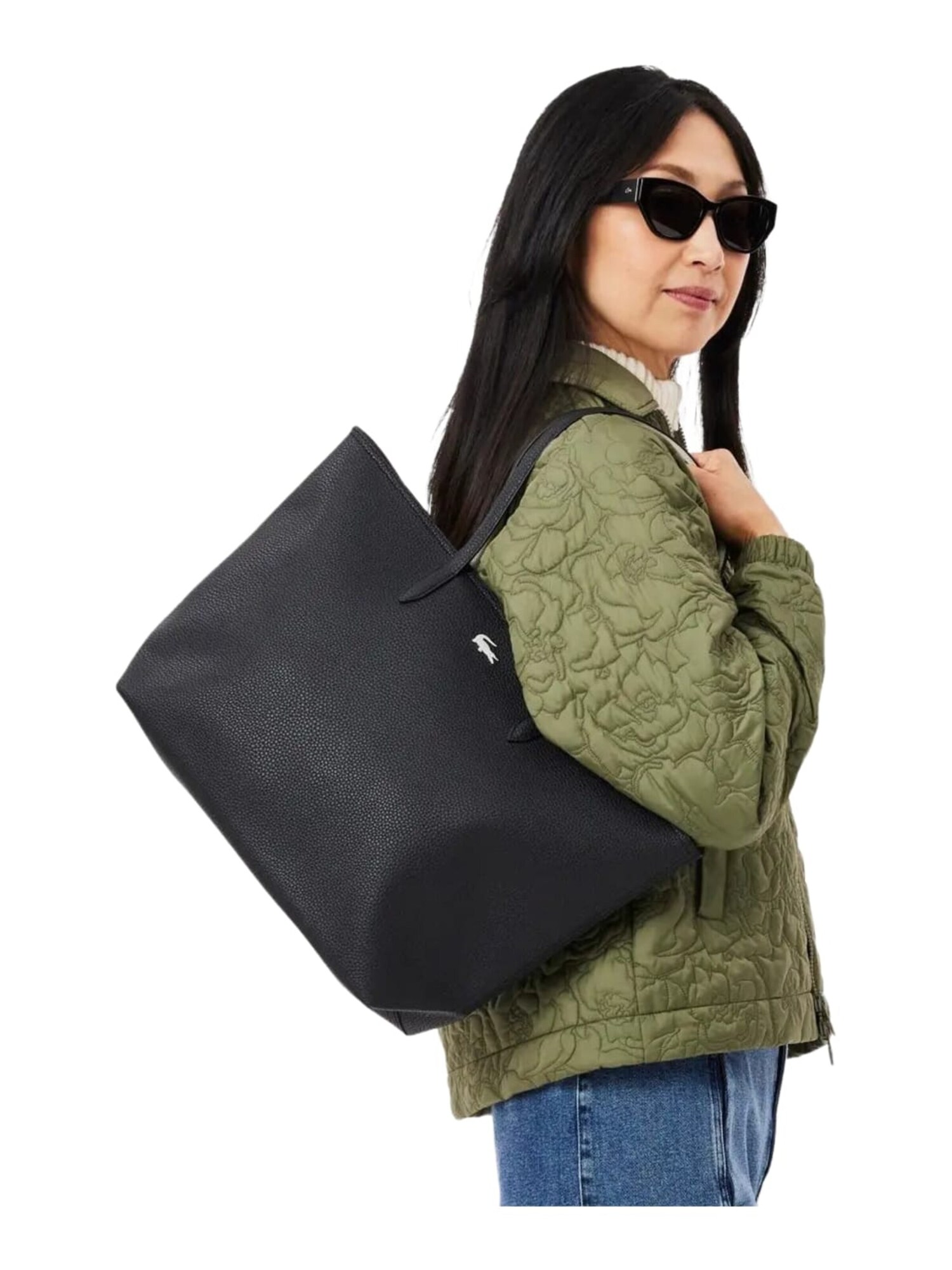 LACOSTE Shopper 'Anna' negro – imagen 22