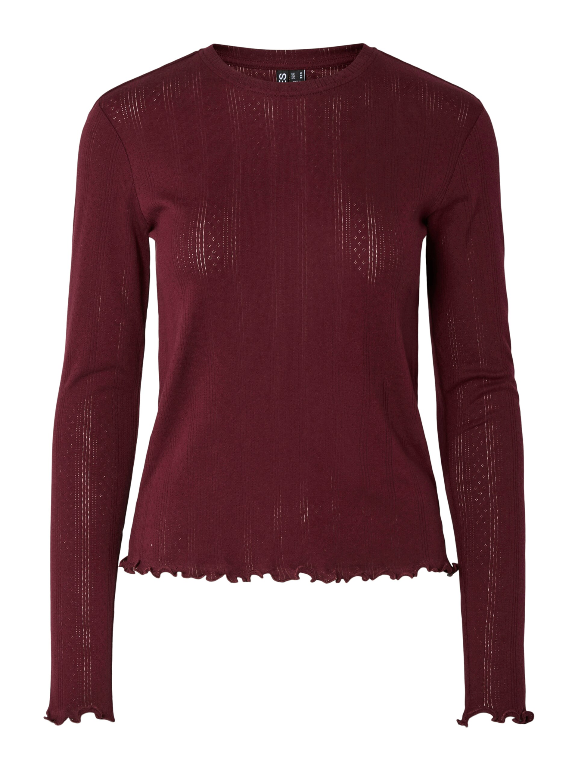 PIECES Pcmarie Ls O-neck Poin Top t-shirts dam – bild 5