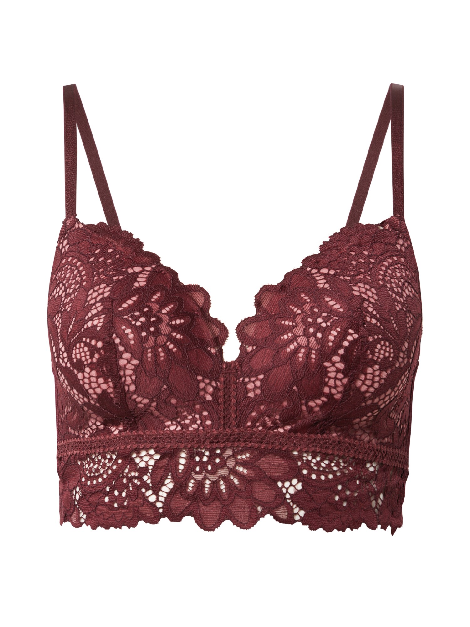 Hunkemöller Melltartó 'Shiloh'  borvörös akciós termékkép 1