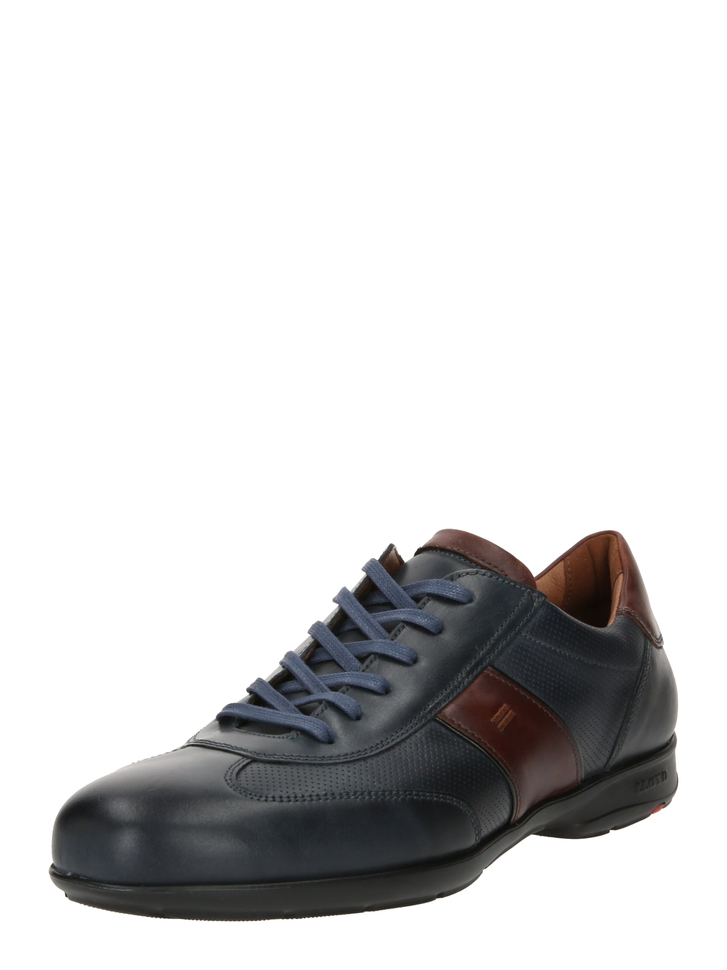 LLOYD Sportinio stiliaus batai su raišteliais 'Akin' tamsiai mėlyna jūros spalva / ruda