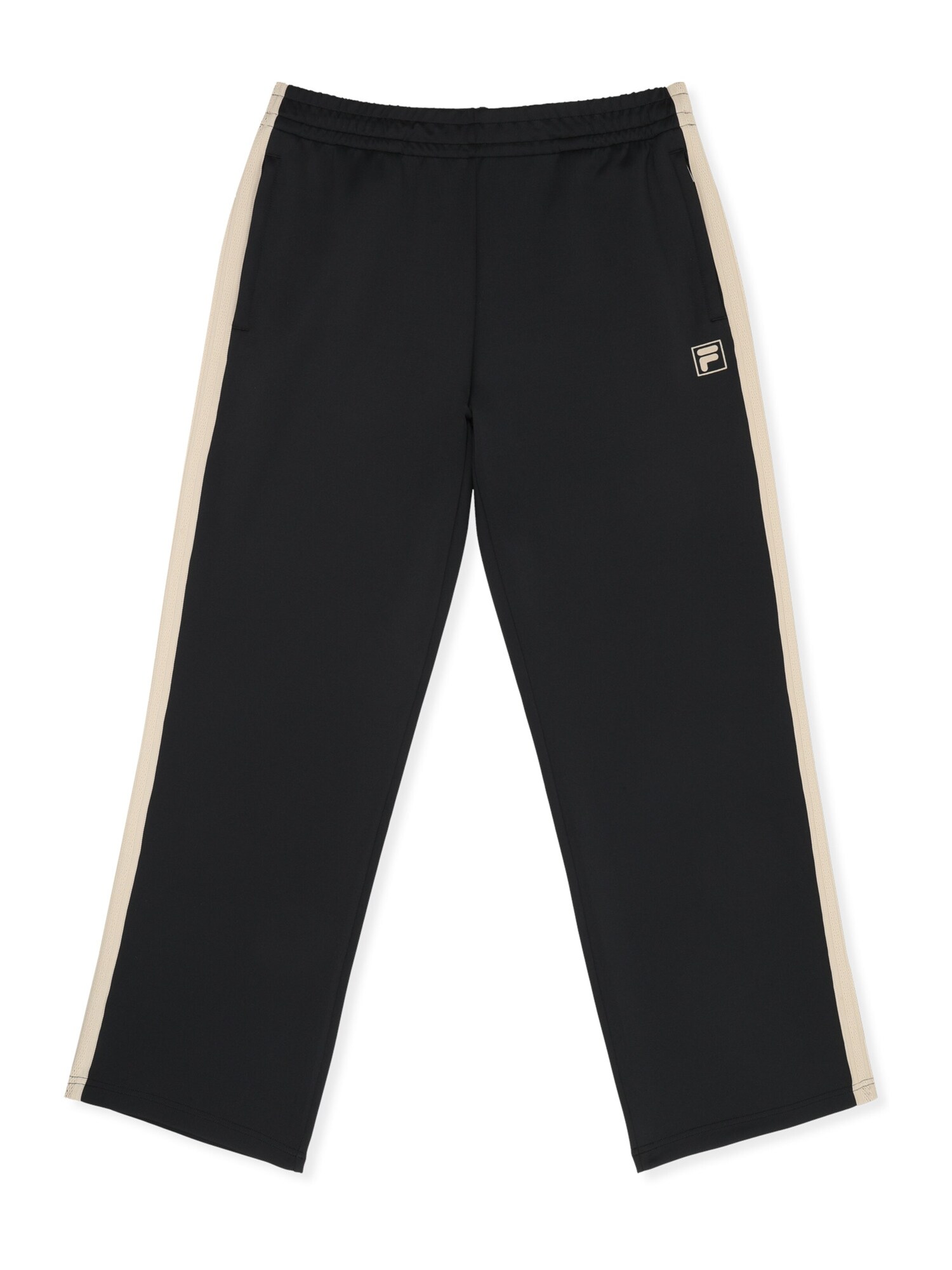 FILA Pantalón 'VAIANO relaxed taped track pants'  negro – imagen 4