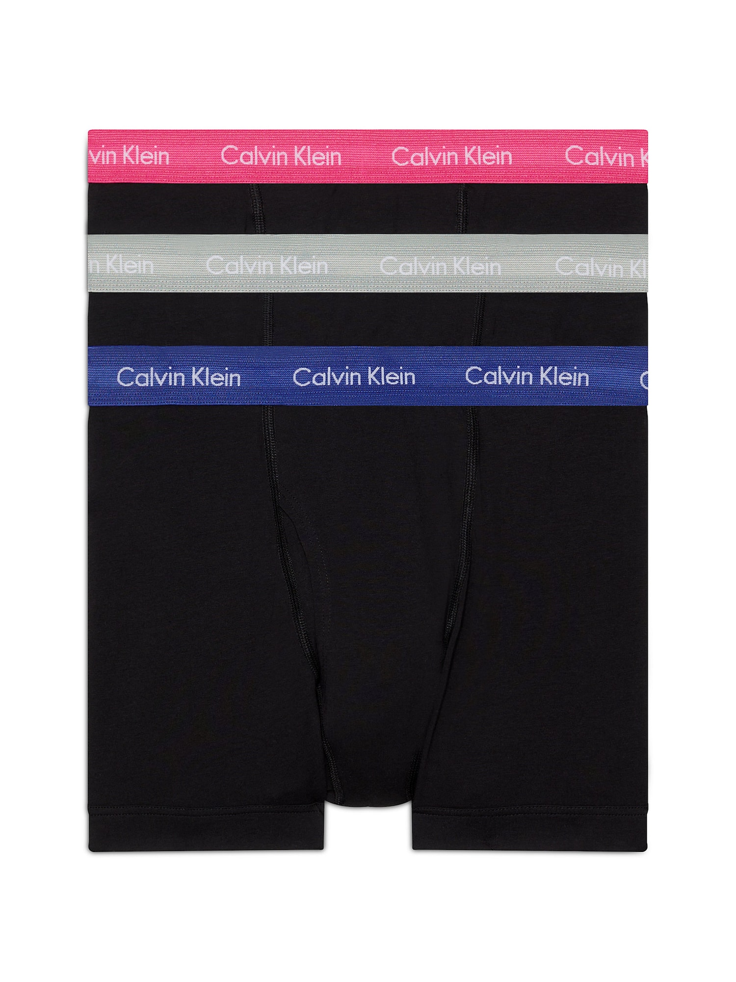 Calvin Klein Underwear Боксерки  синьо / сиво / розово / черно / бяло