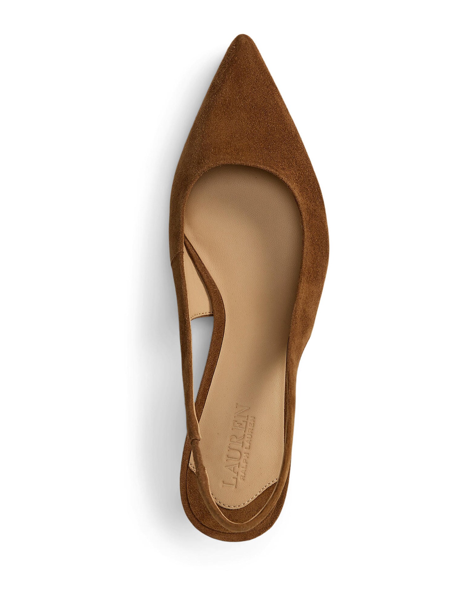 Lauren Ralph Lauren Zapatos destalonado 'LOLAH II' marrón – imagen 3