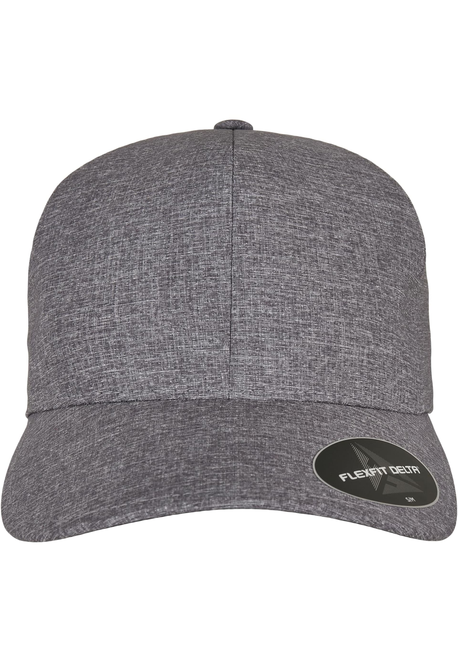 Flexfit Keps Carbon Delta Seamless Melange Grey Stretch Fit herr – bild 2