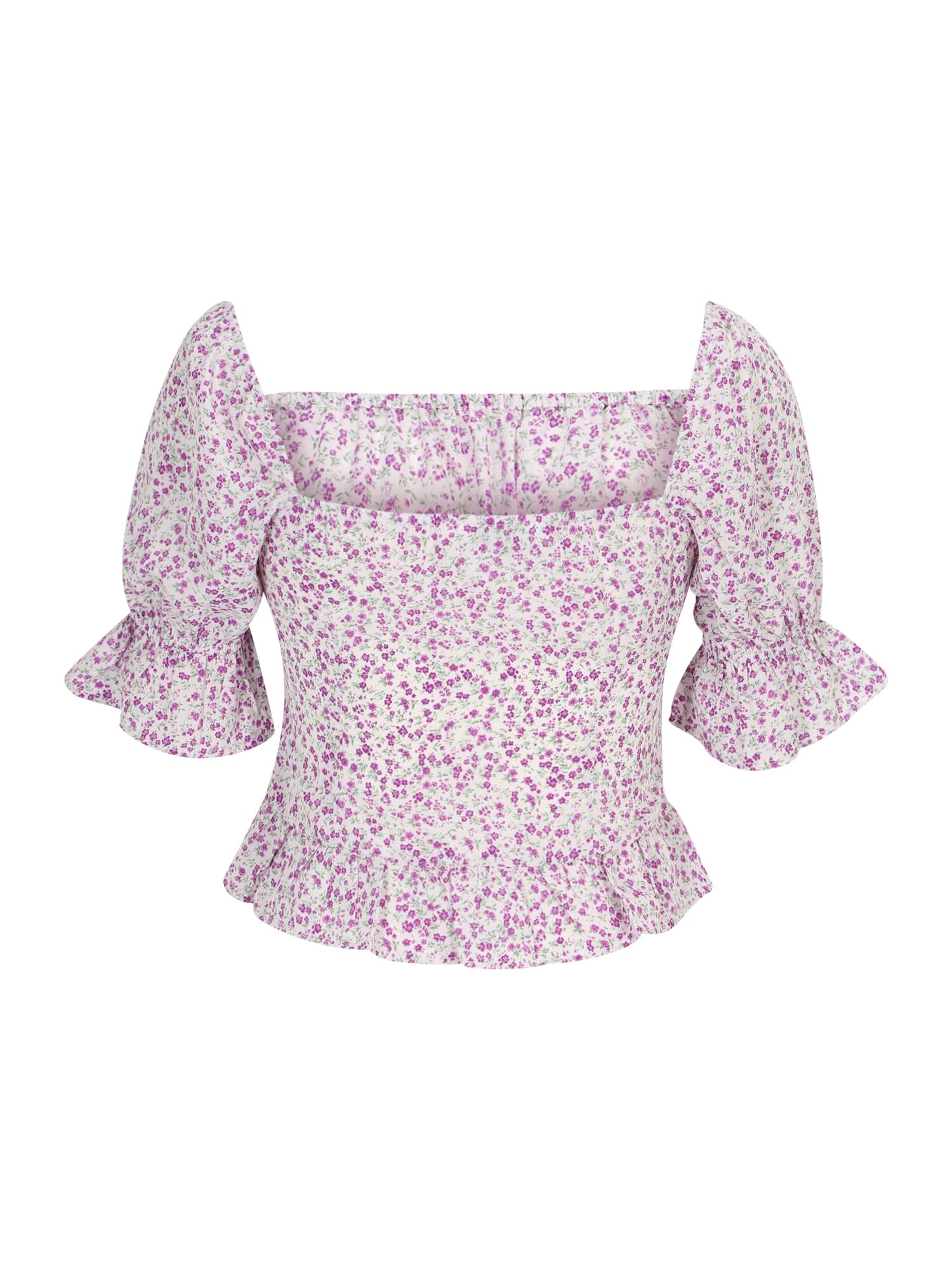 Dorothy Perkins Petite Blúz  zöld / lila / orchidea / fehér termék 2. képe